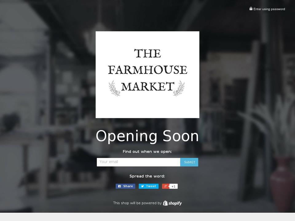 shopfarmhousemarket.com shopify website screenshot