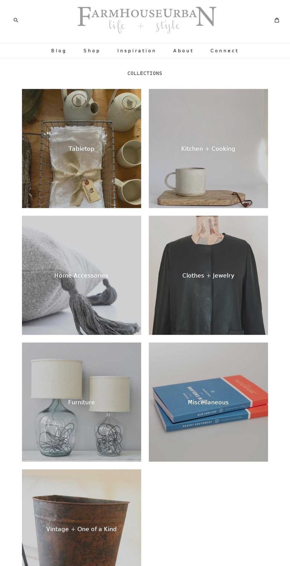 shopfarmhouseurban.com shopify website screenshot
