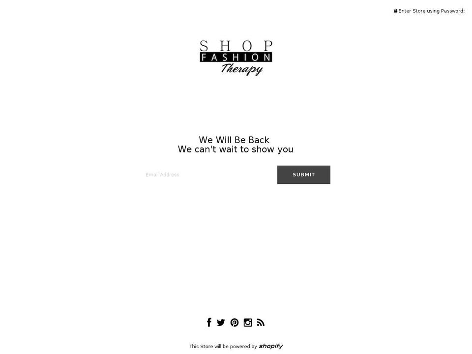 shopfashiontherapy.com shopify website screenshot