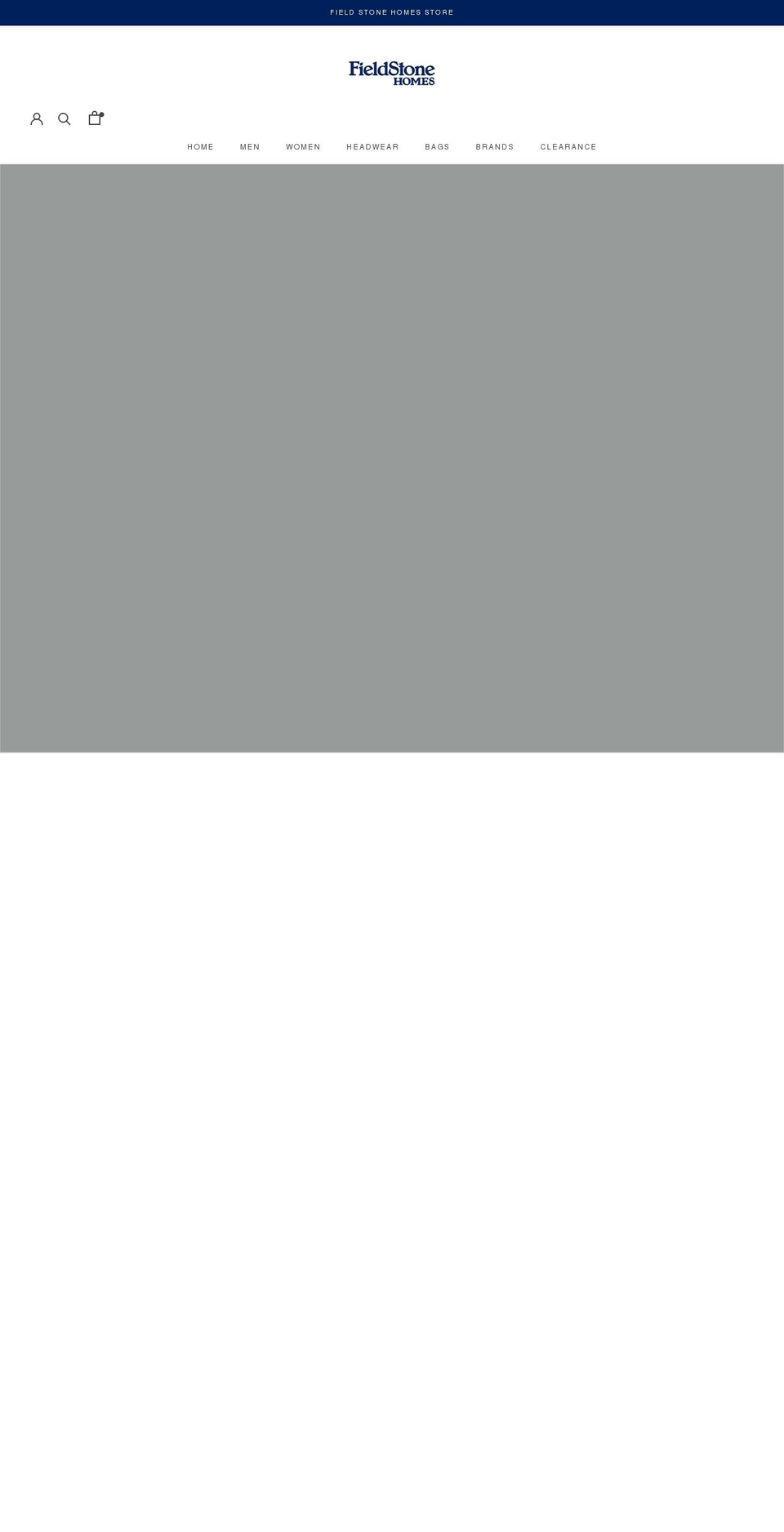 shopfieldstone.com shopify website screenshot