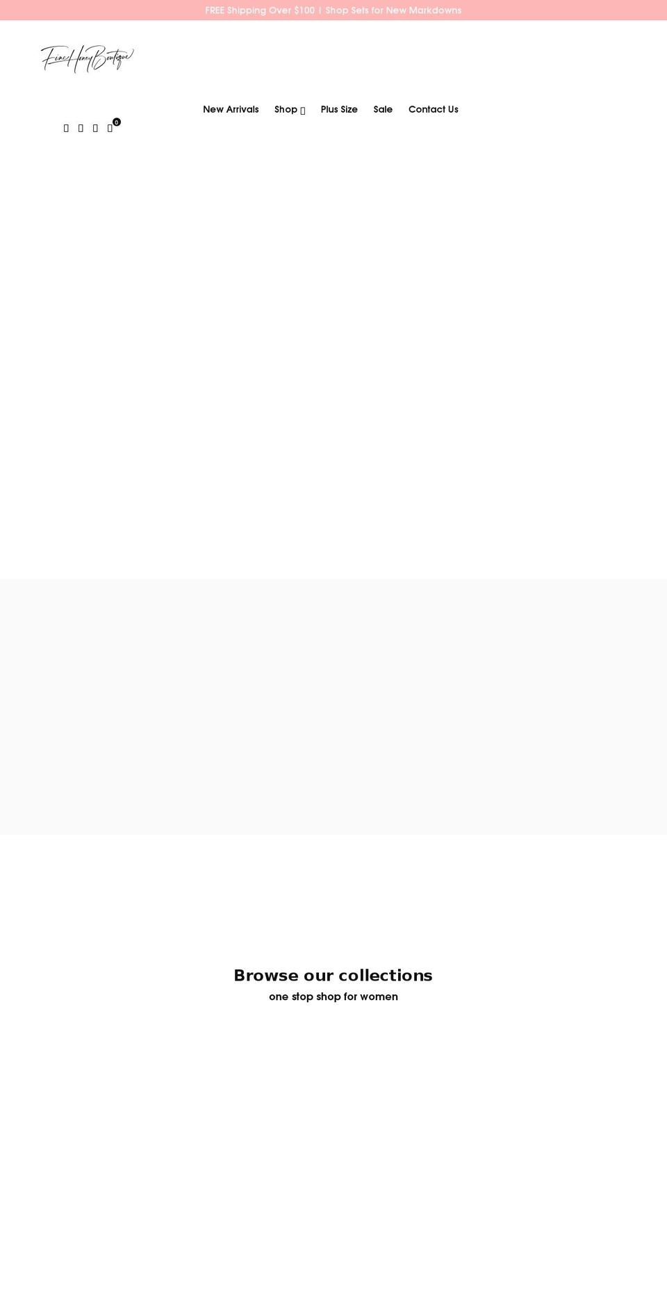 shopfinehoney.com — Shopify storefront screenshot