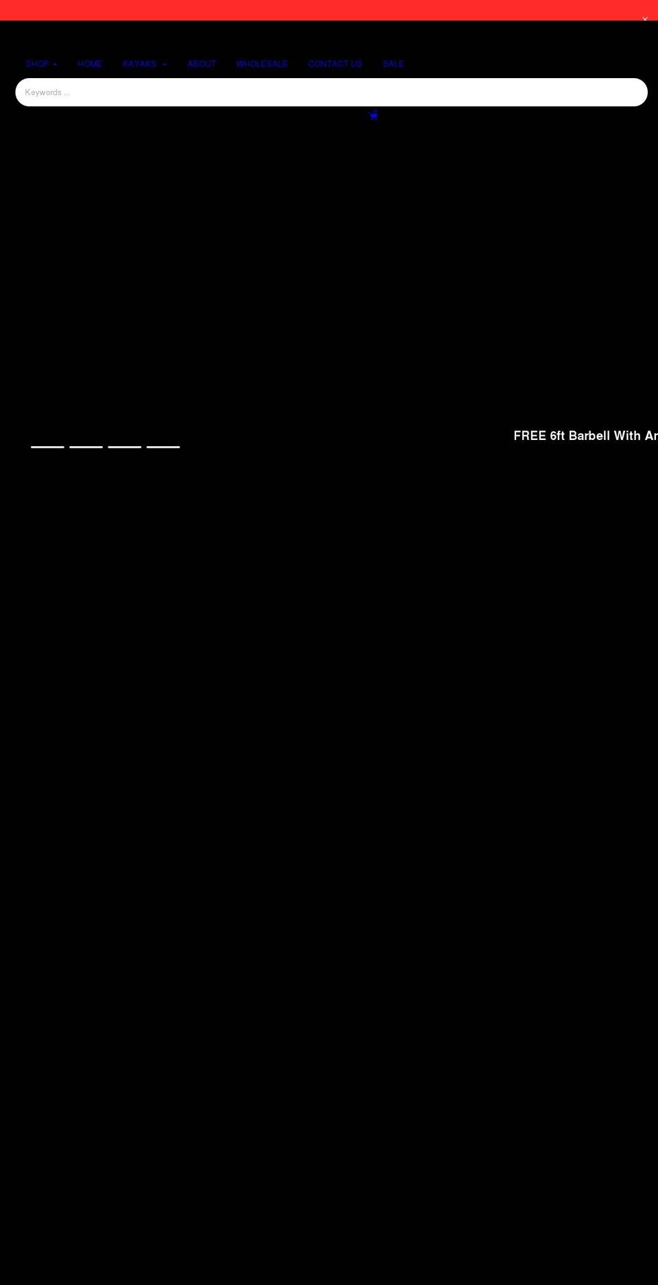shopfitnessforlife.com shopify website screenshot