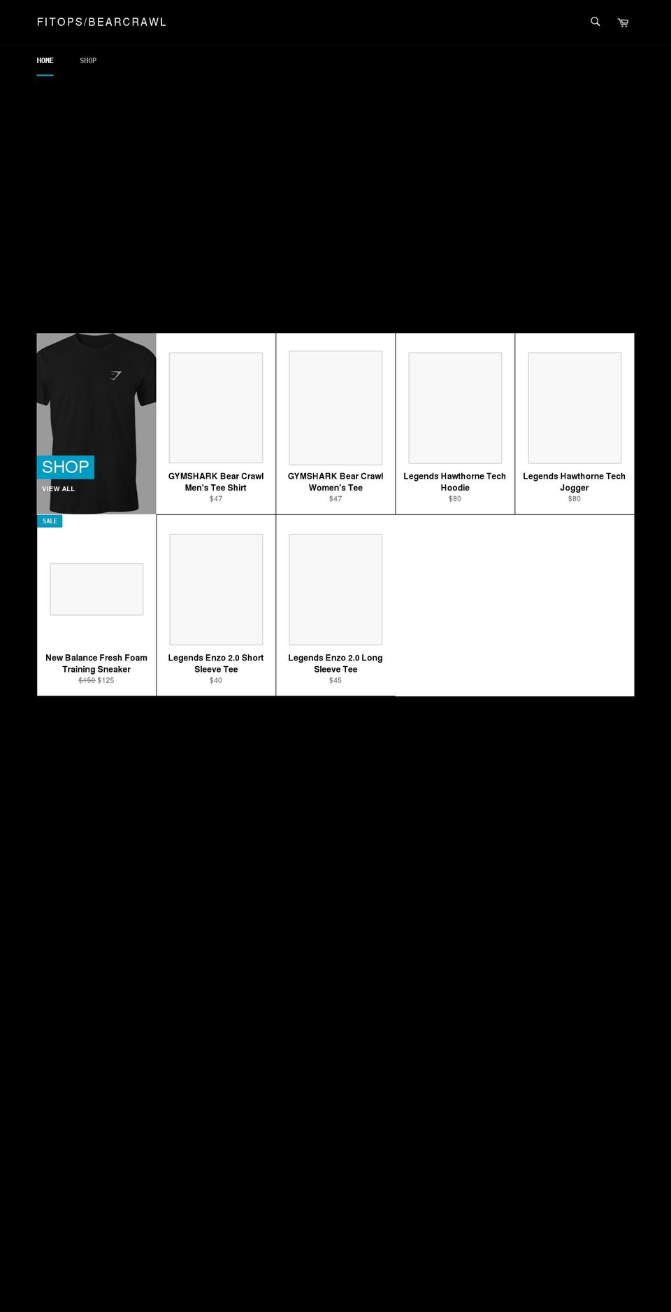 shopfitops.org shopify website screenshot