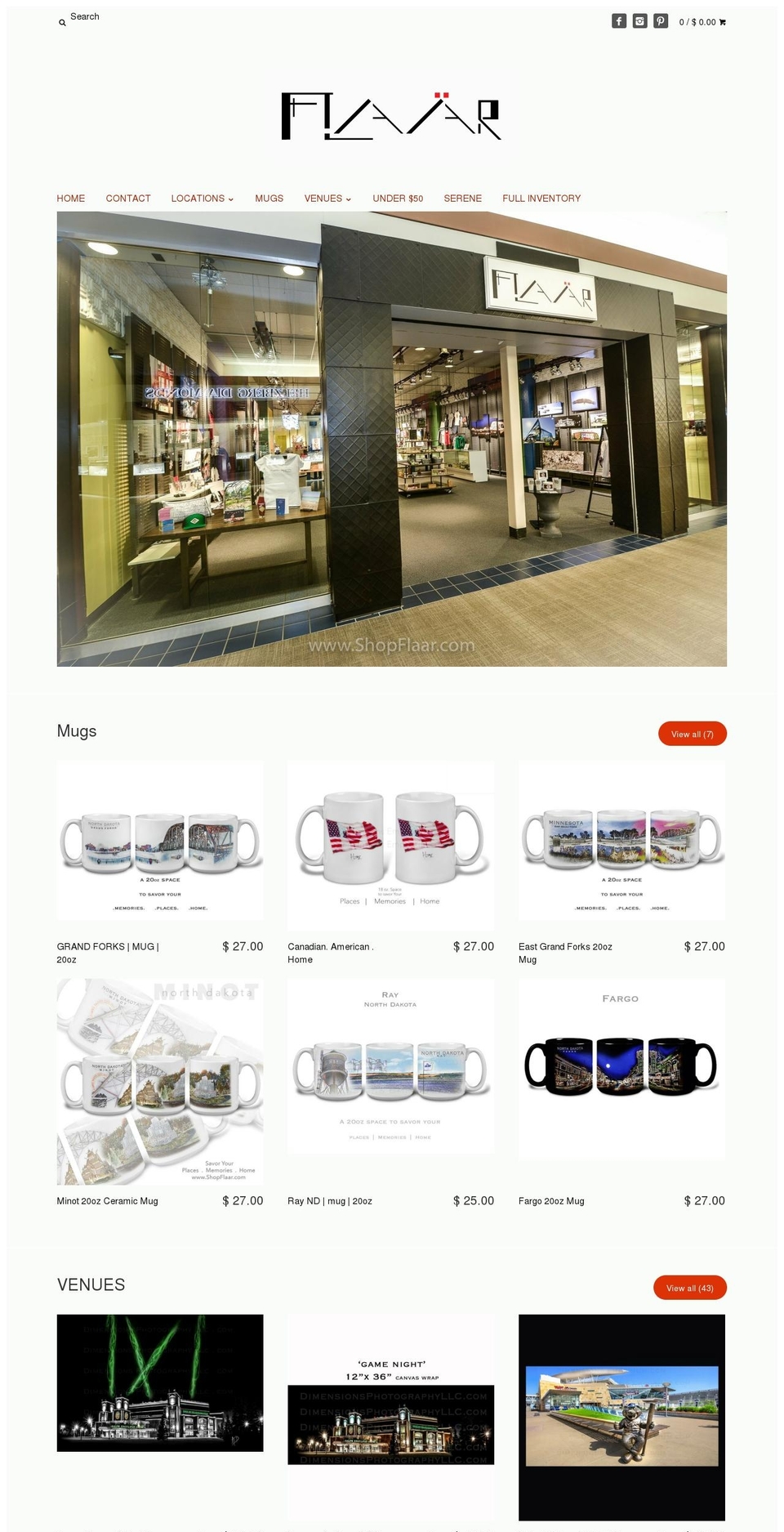 shopflaar.com — Shopify storefront screenshot