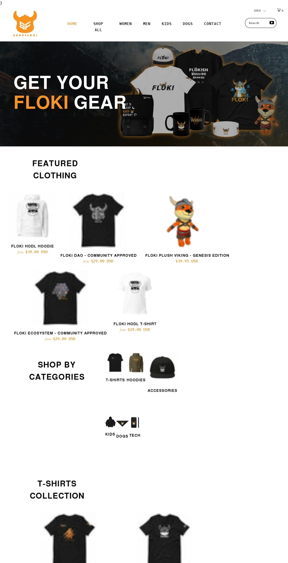 shopfloki.com shopify website screenshot