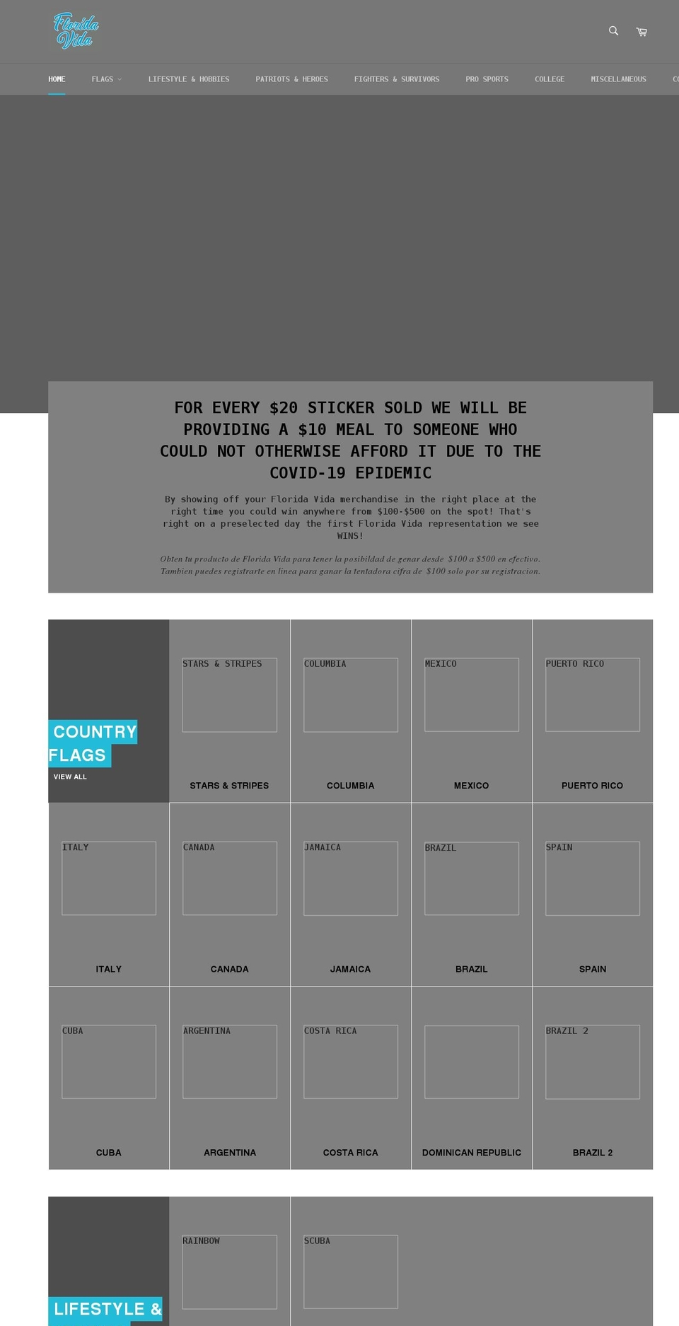 shopfloridavida.com shopify website screenshot