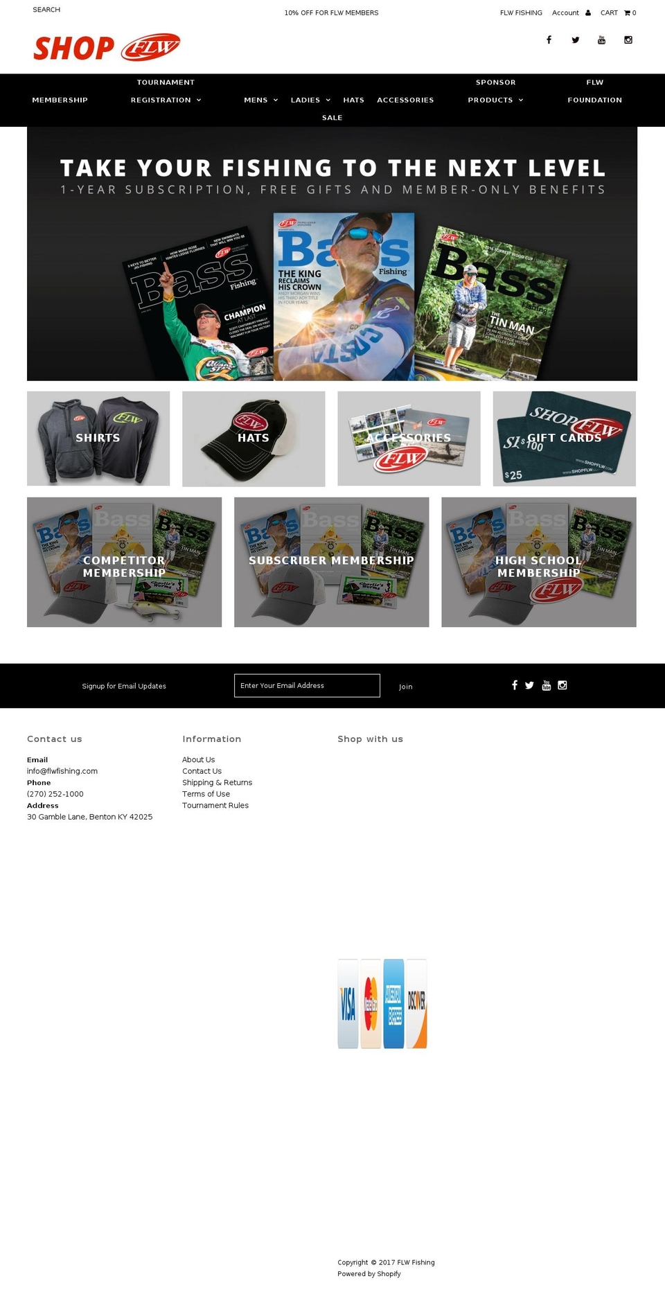 shopflw.com shopify website screenshot