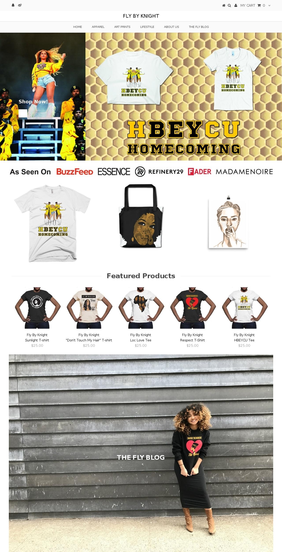 shopflybyknight.com shopify website screenshot