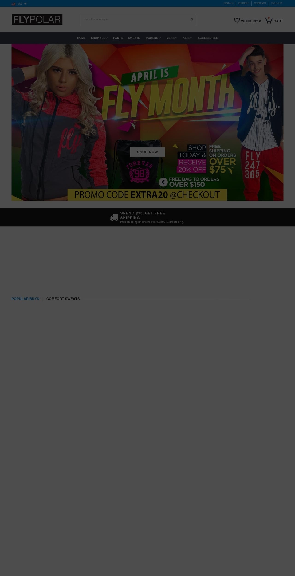 Halo custom avenues-1-1-8 May_31_2016 Shopify theme site example shopflypolar.com