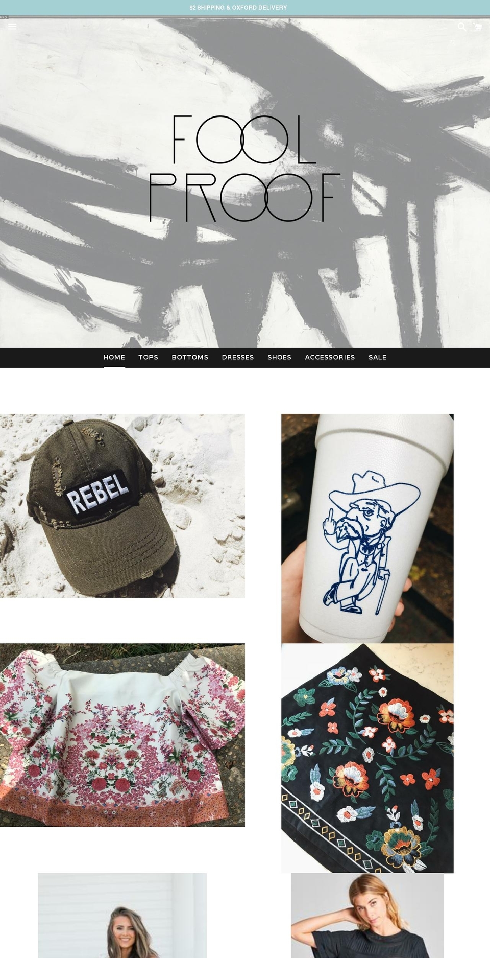 shopfoolproof.com — Shopify storefront screenshot