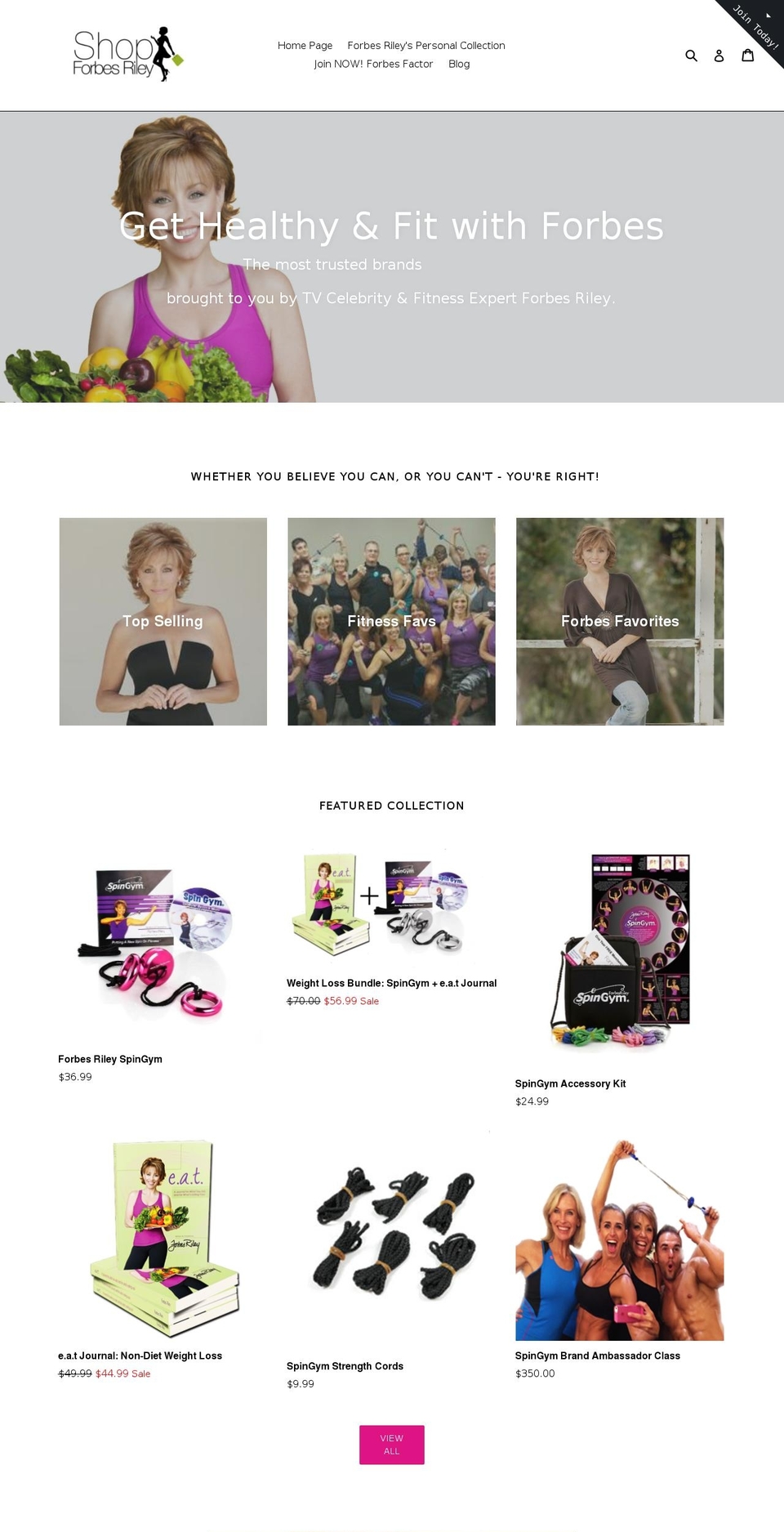 shopforbesfactor.com shopify website screenshot