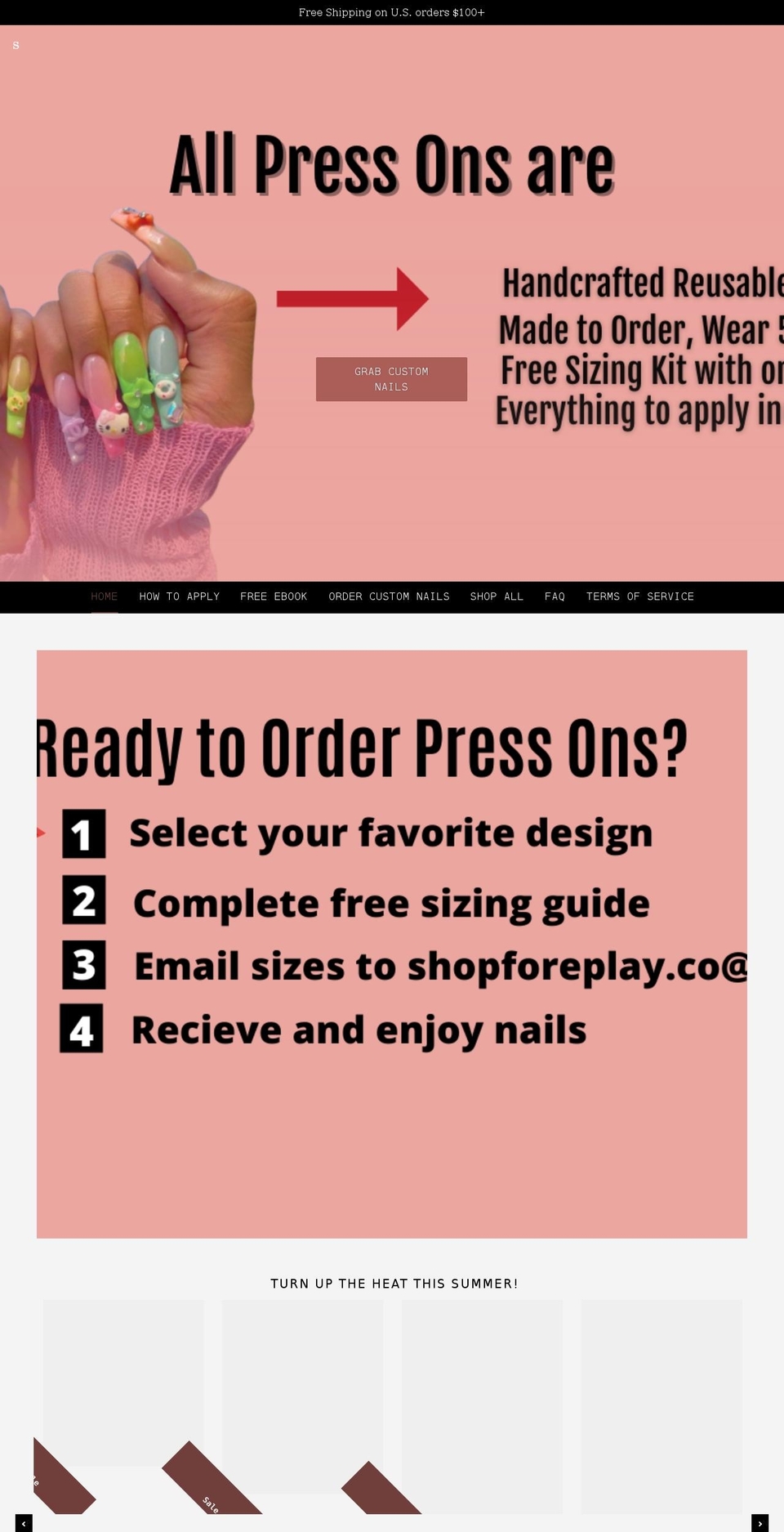 shopforeplay.shop shopify website screenshot