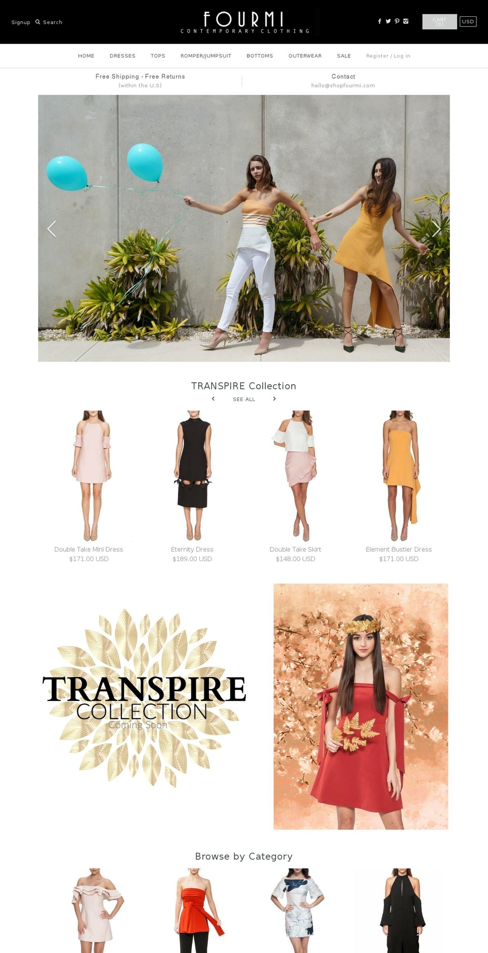 shopfourmi.com shopify website screenshot