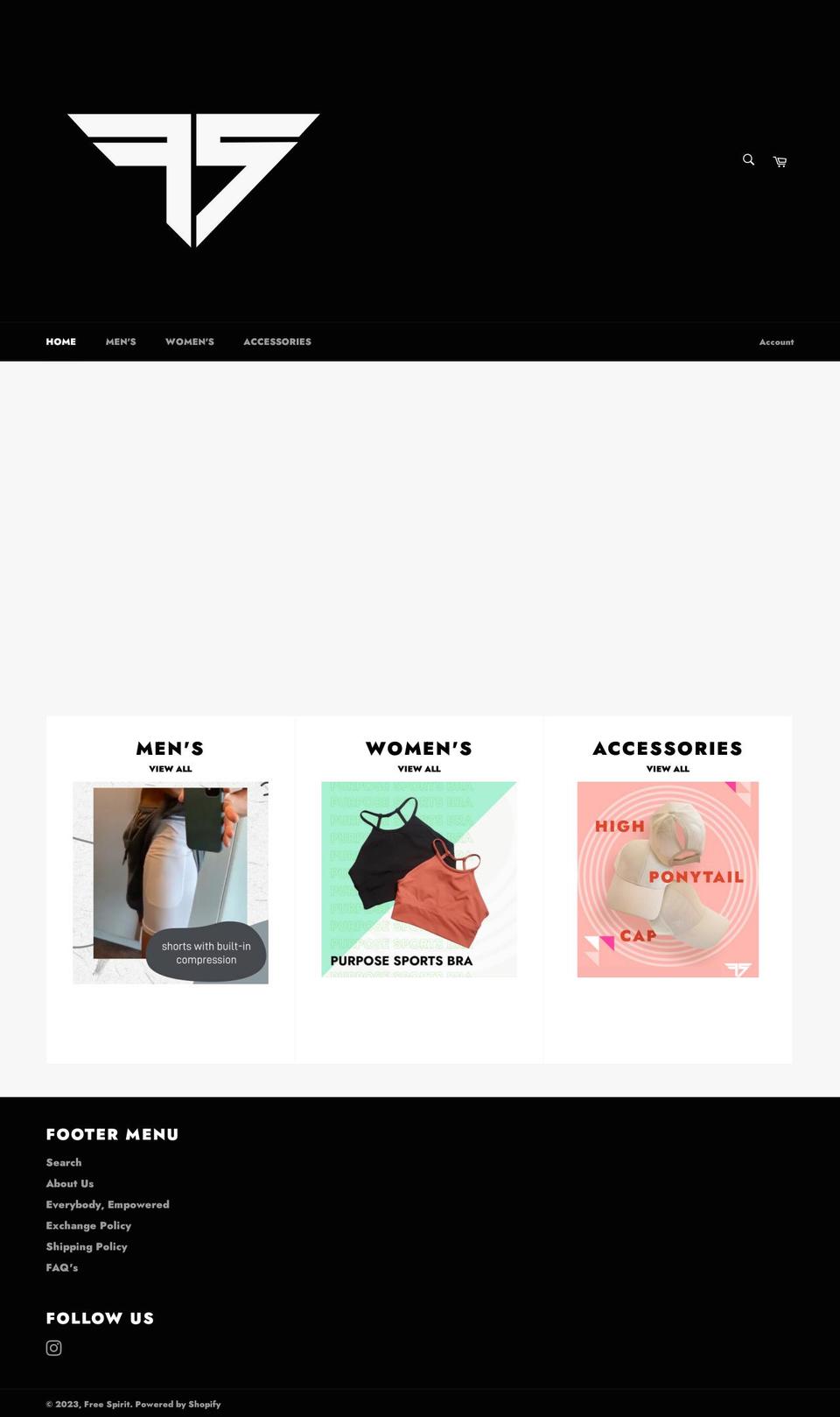 shopfreespiritph.com shopify website screenshot