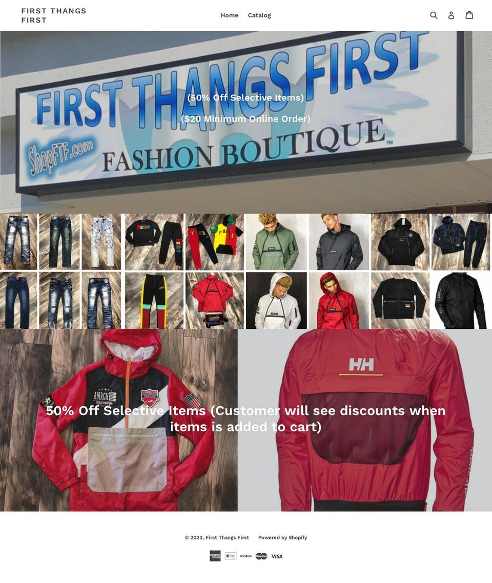 shopftf.com shopify website screenshot