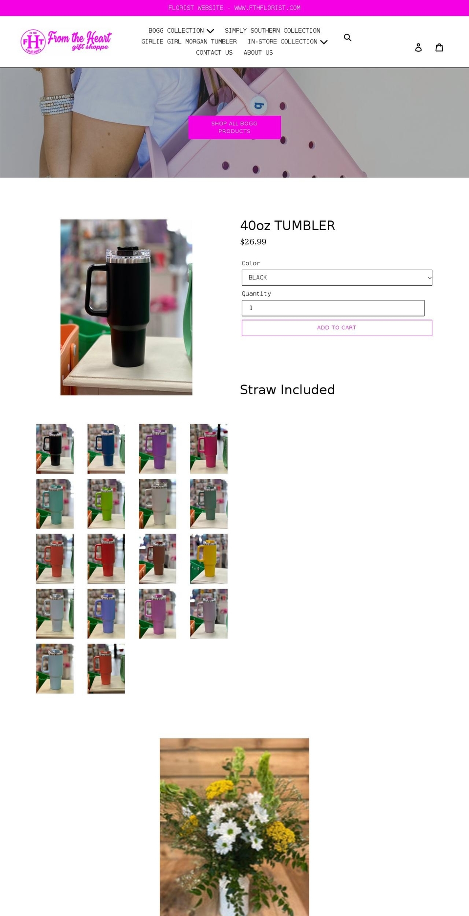 shopfth.com shopify website screenshot