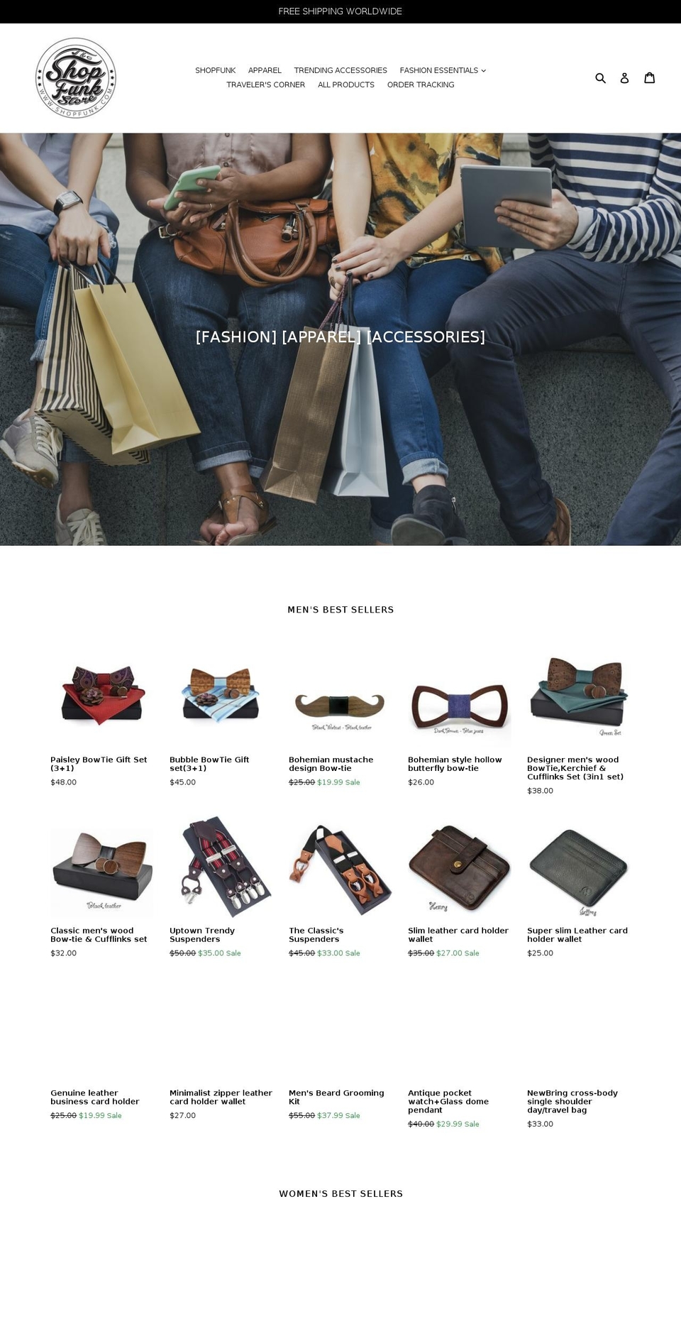 shopfunk.com — Shopify storefront screenshot
