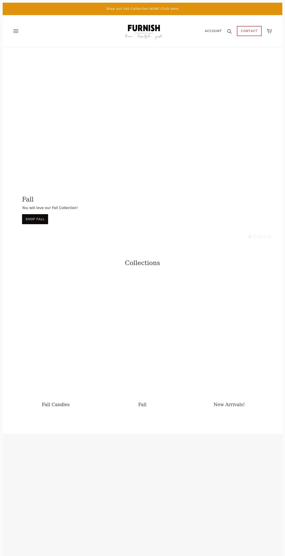 shopfurnish.com shopify website screenshot