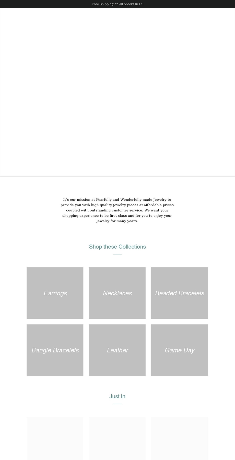 shopfwj.com — Shopify storefront screenshot