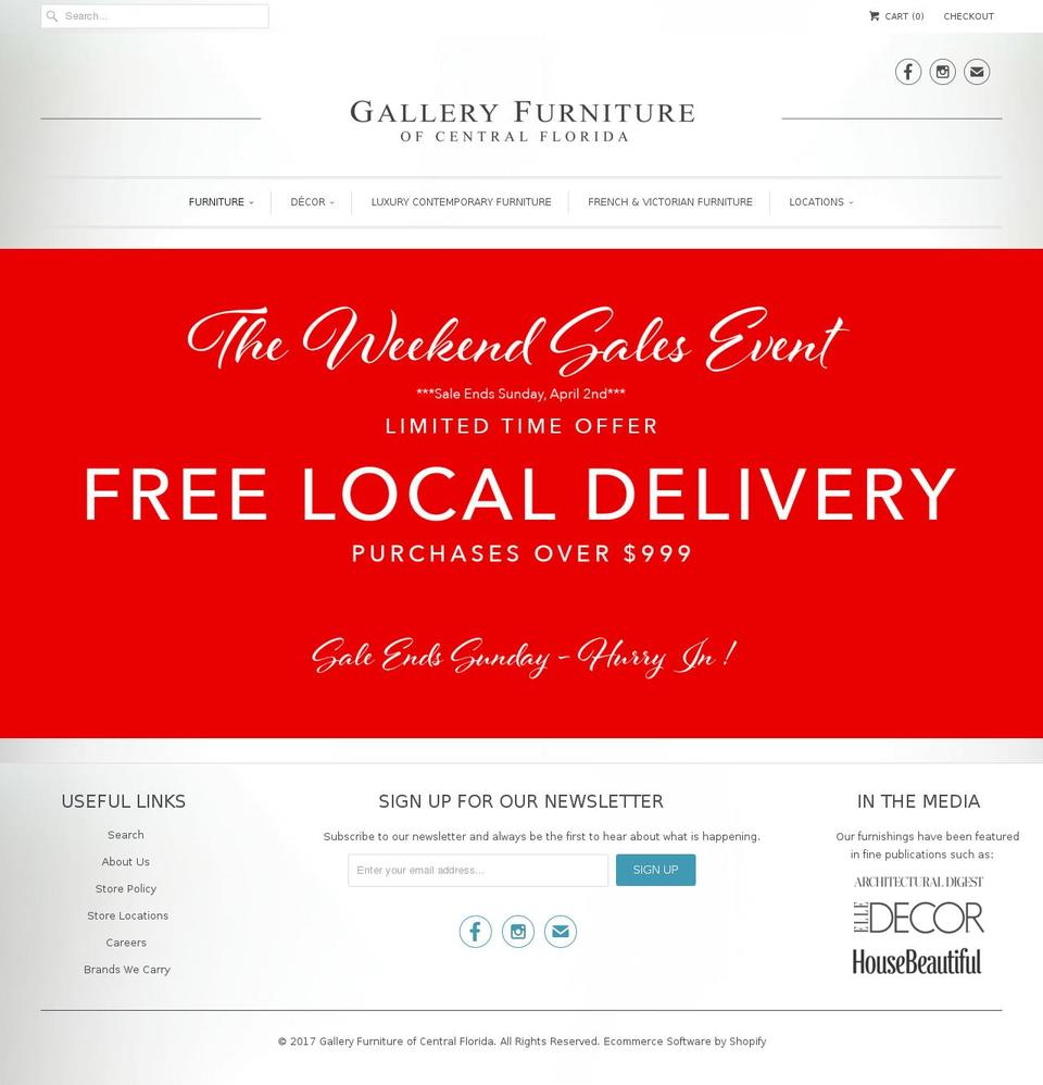 Context Shopify theme site example shopgalleryfurniture.com
