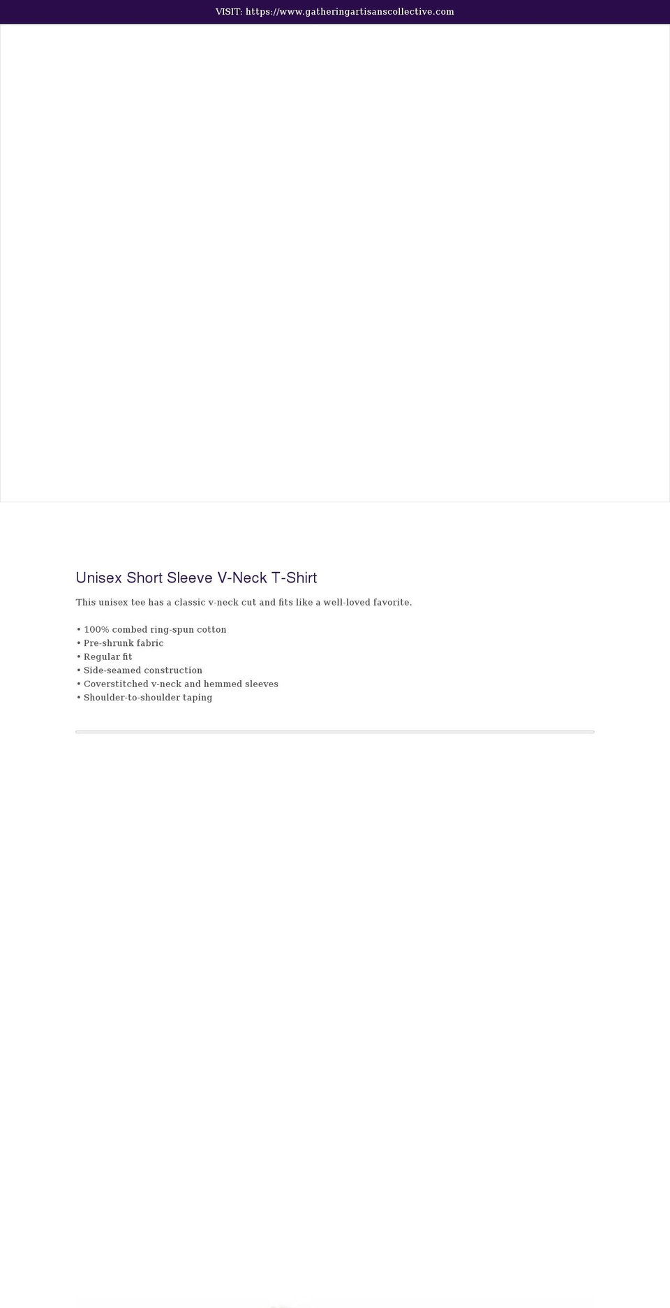 shopgatheringartisanscollective.com shopify website screenshot