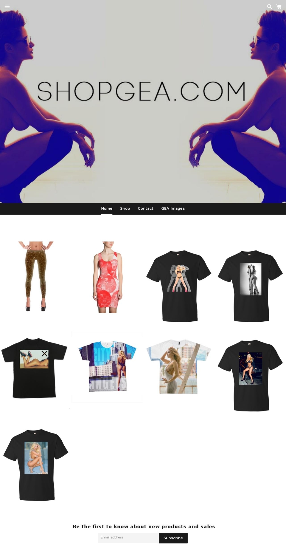 shopgea.com shopify website screenshot