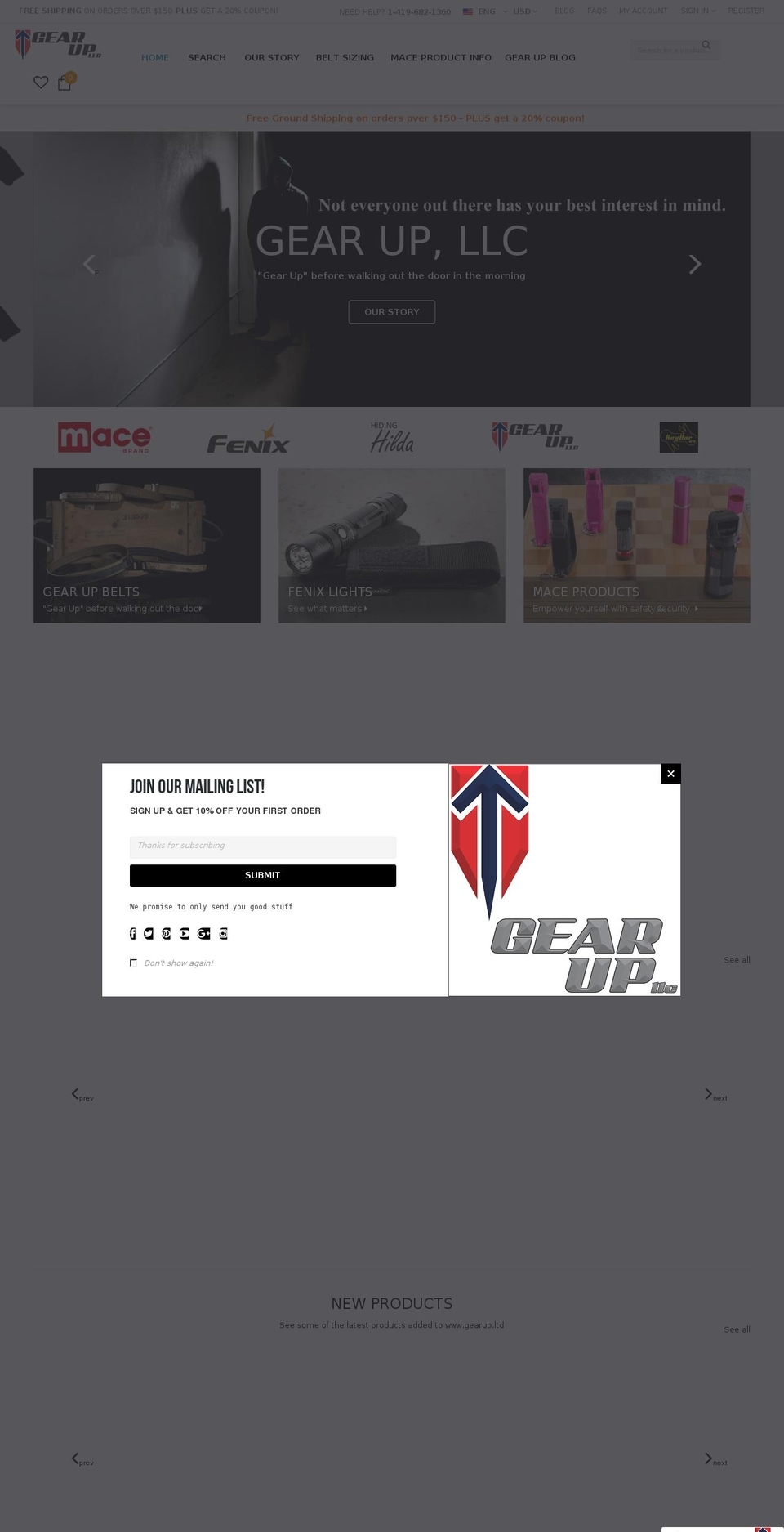blackdeers-theme-source-1-0-0 Shopify theme site example shopgearup.com