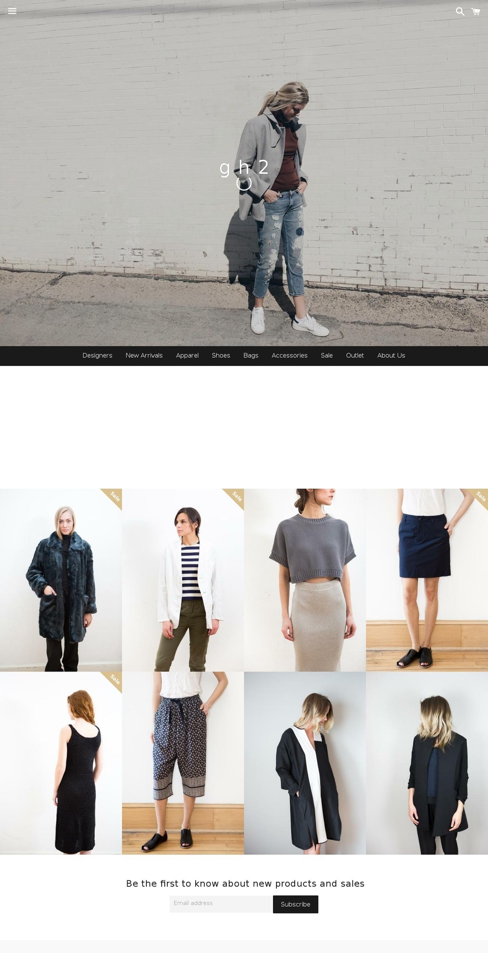 shopgh2.com shopify website screenshot