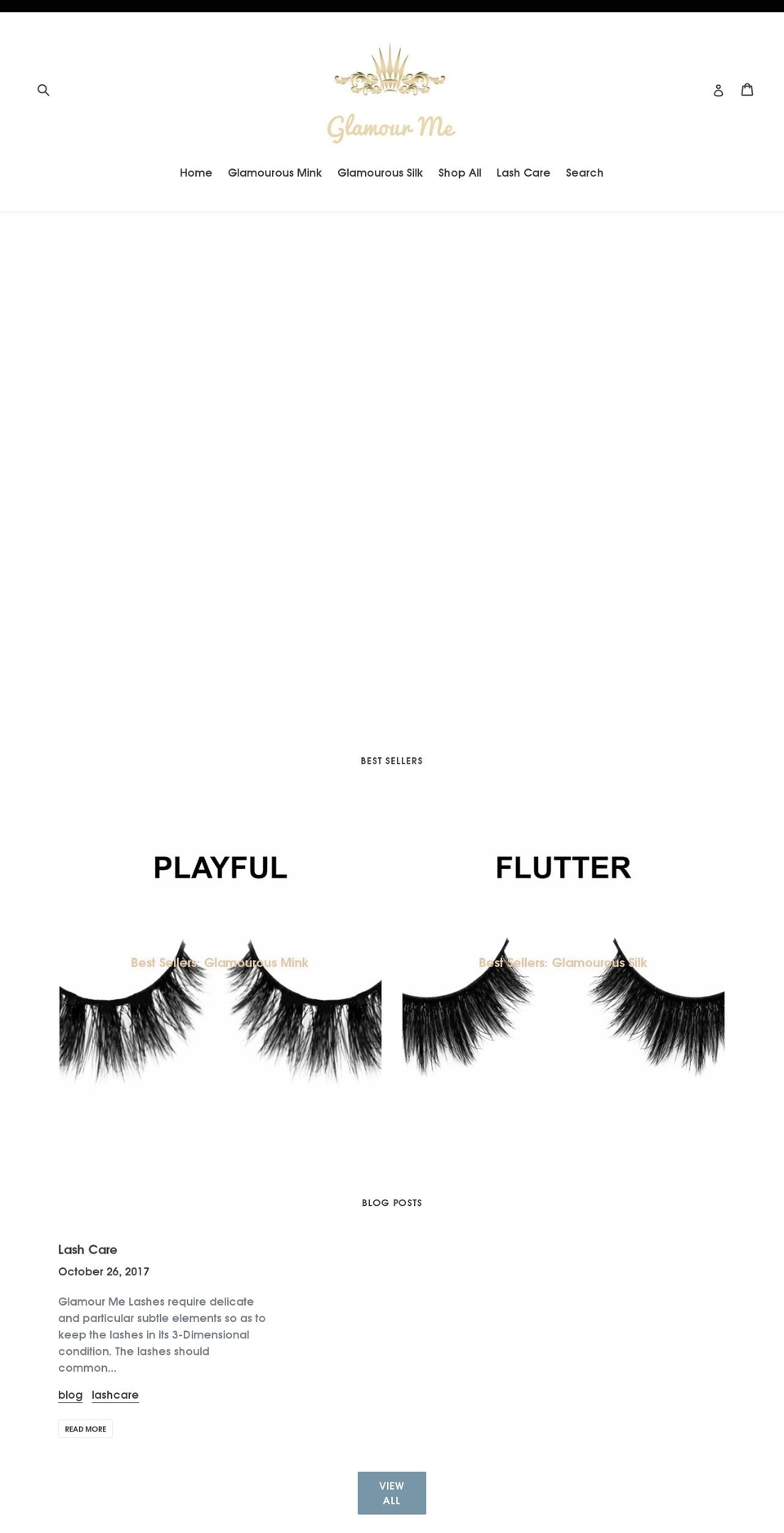 shopglamourme.com — Shopify storefront screenshot