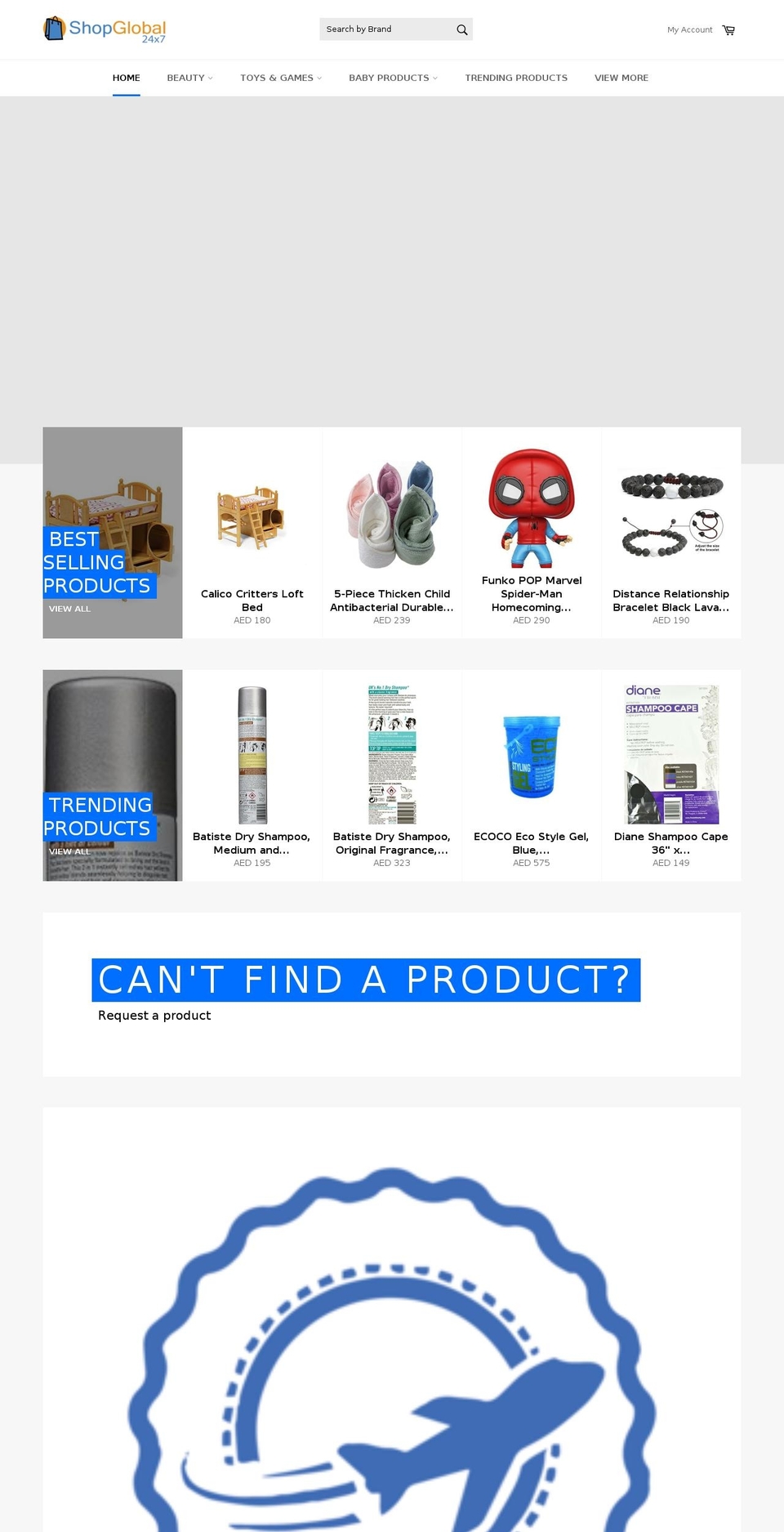 shopglobal247.com shopify website screenshot