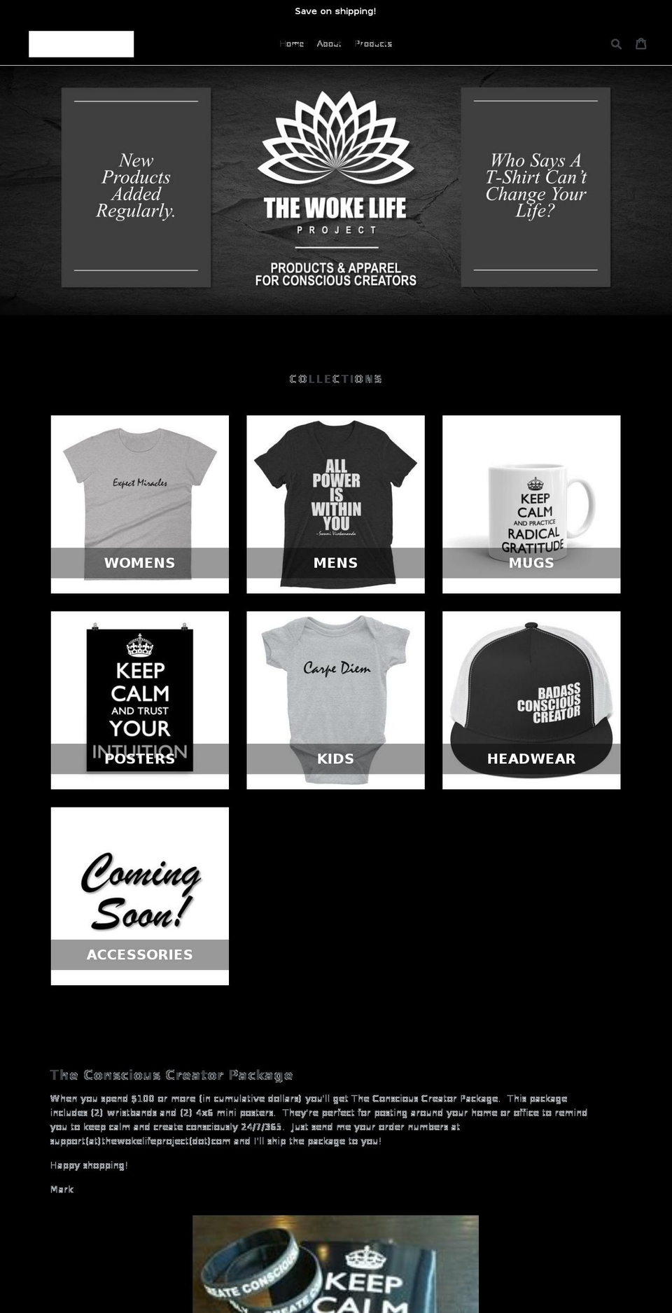 shopgmp.com — Shopify storefront screenshot