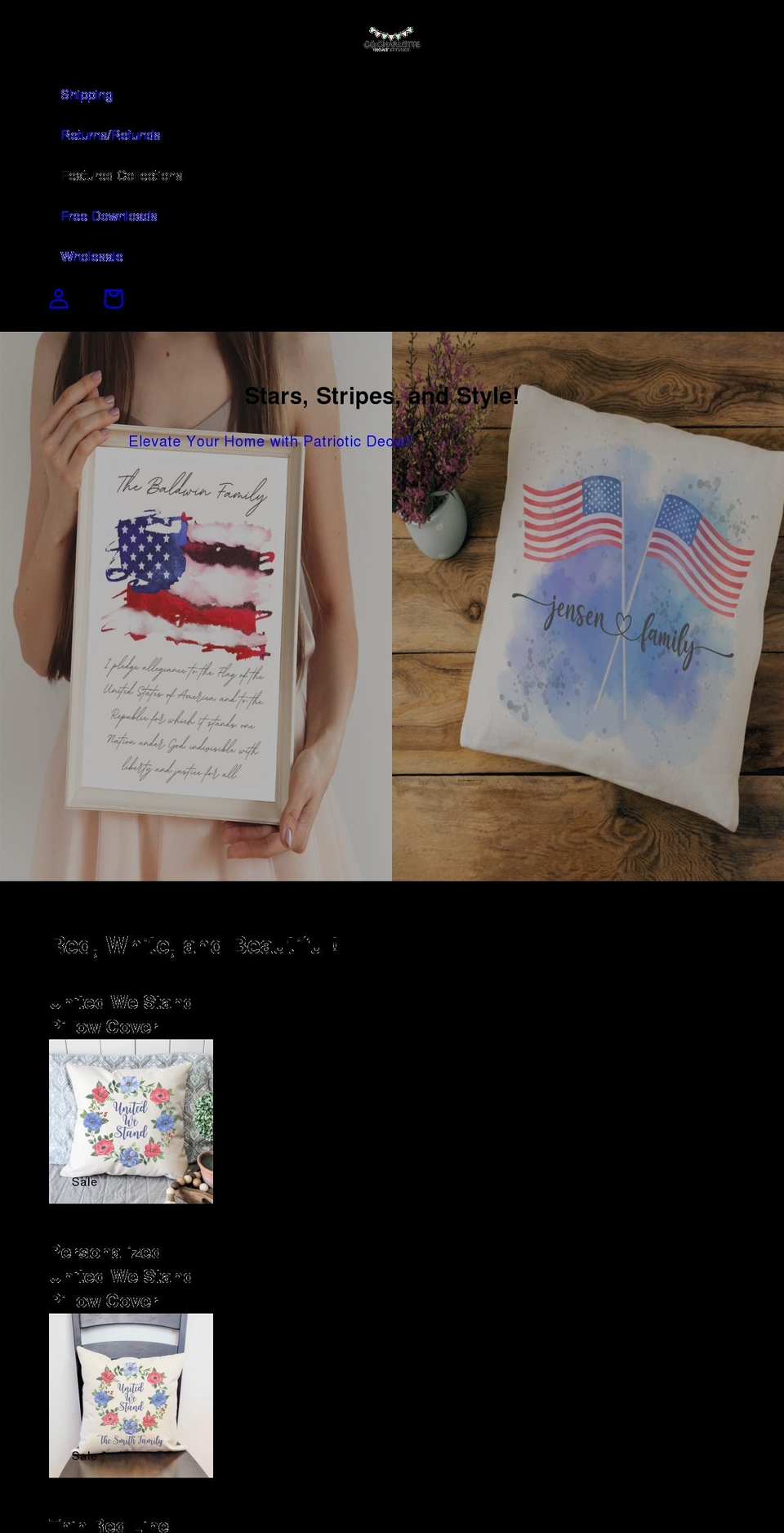 shopgocharlotte.com shopify website screenshot