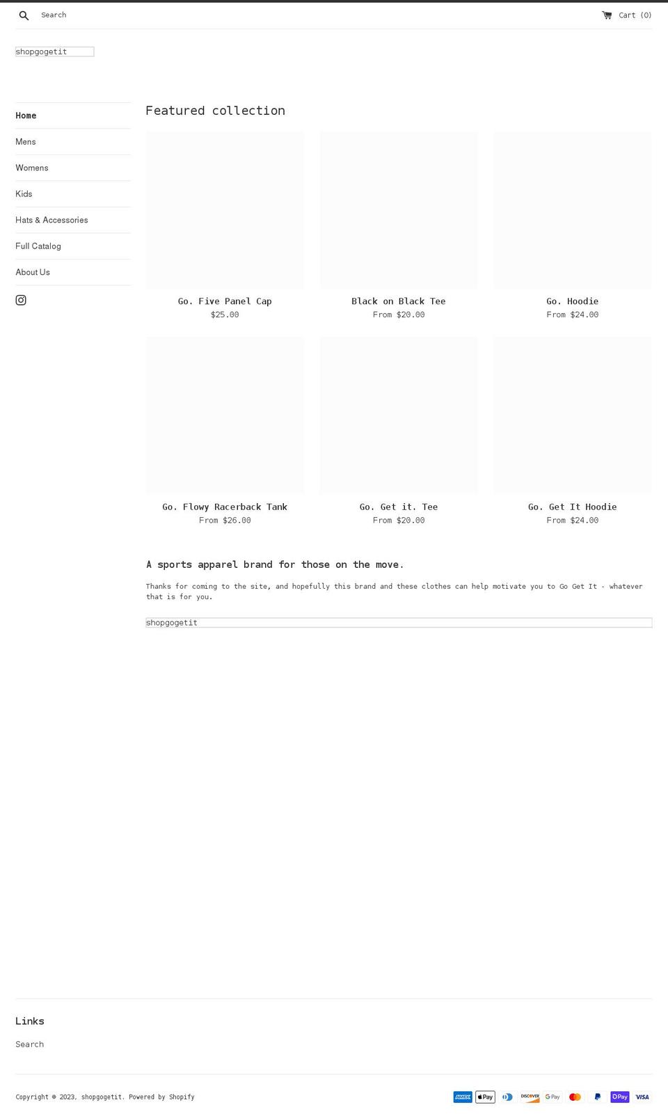 shopgogetit.com shopify website screenshot
