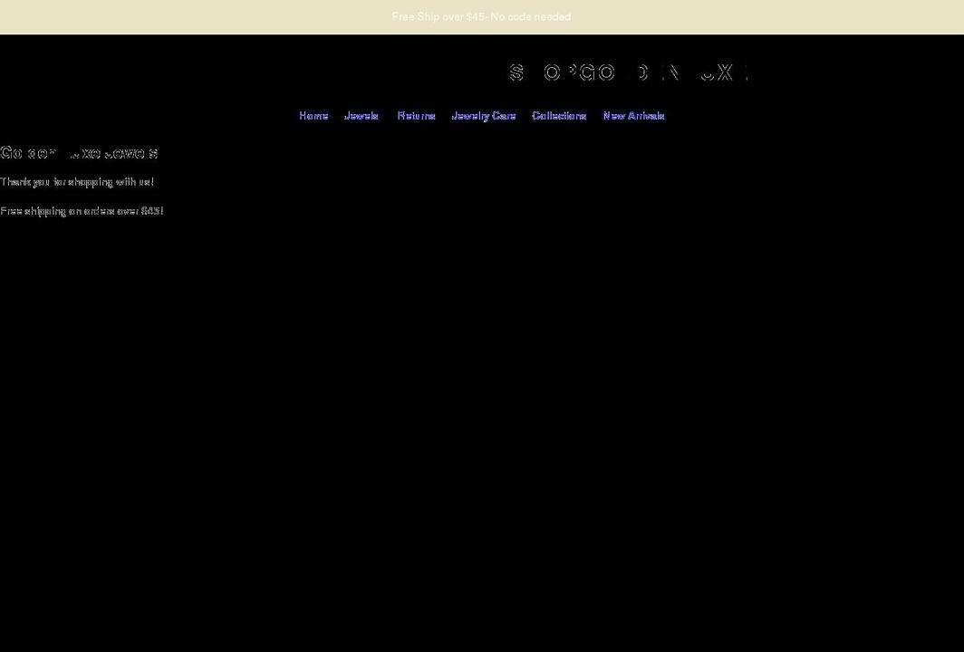 shopgoldenluxe.com shopify website screenshot