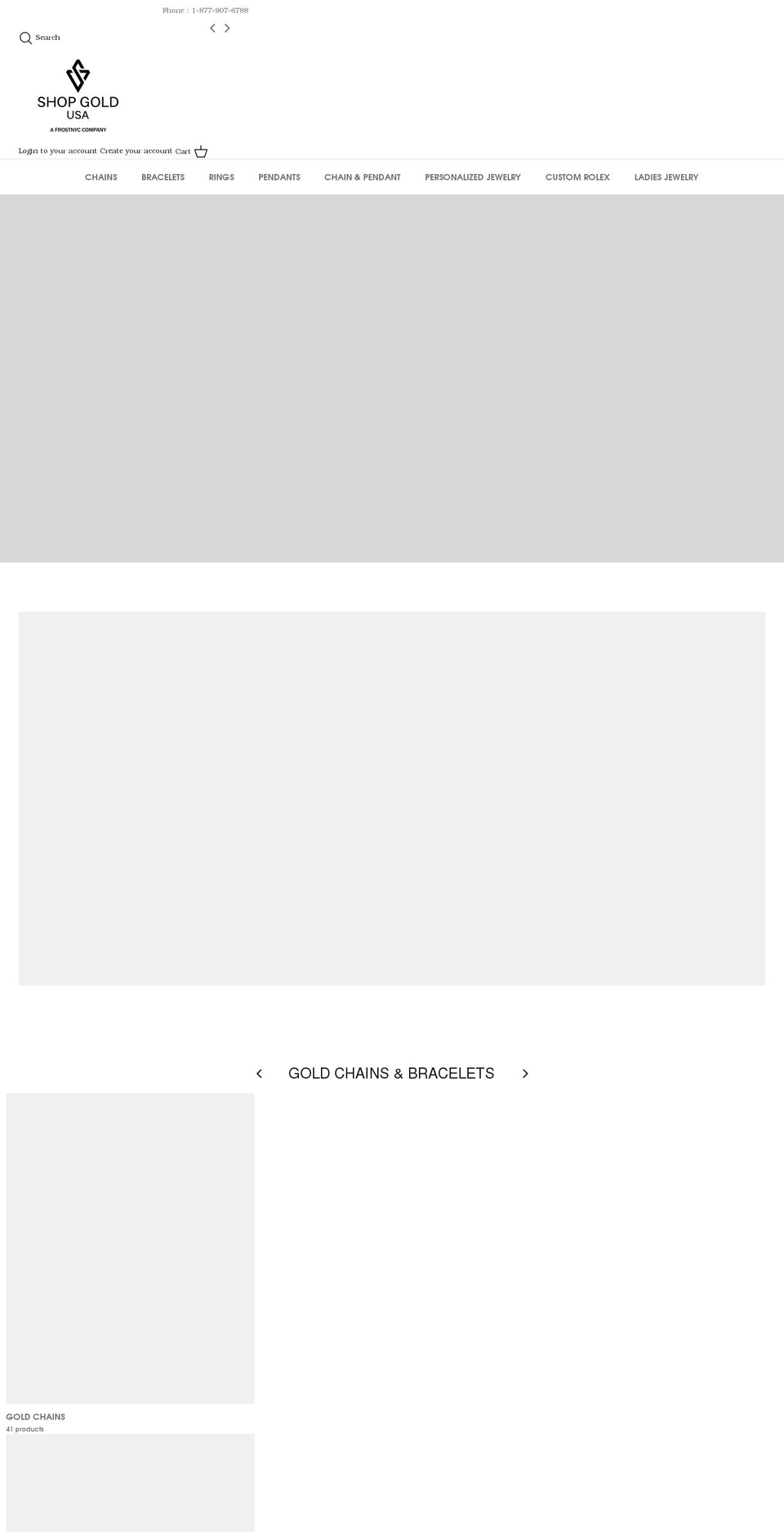 shopgoldusa.com shopify website screenshot