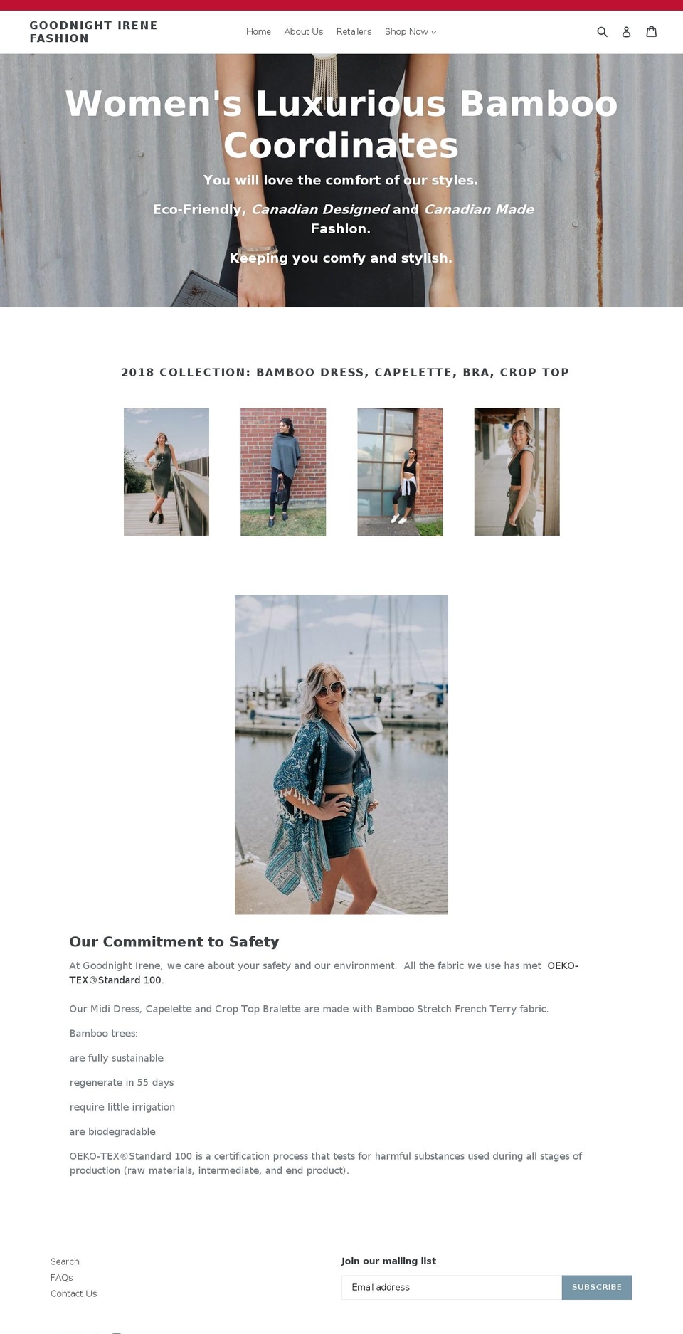 shopgoodnightirene.com shopify website screenshot