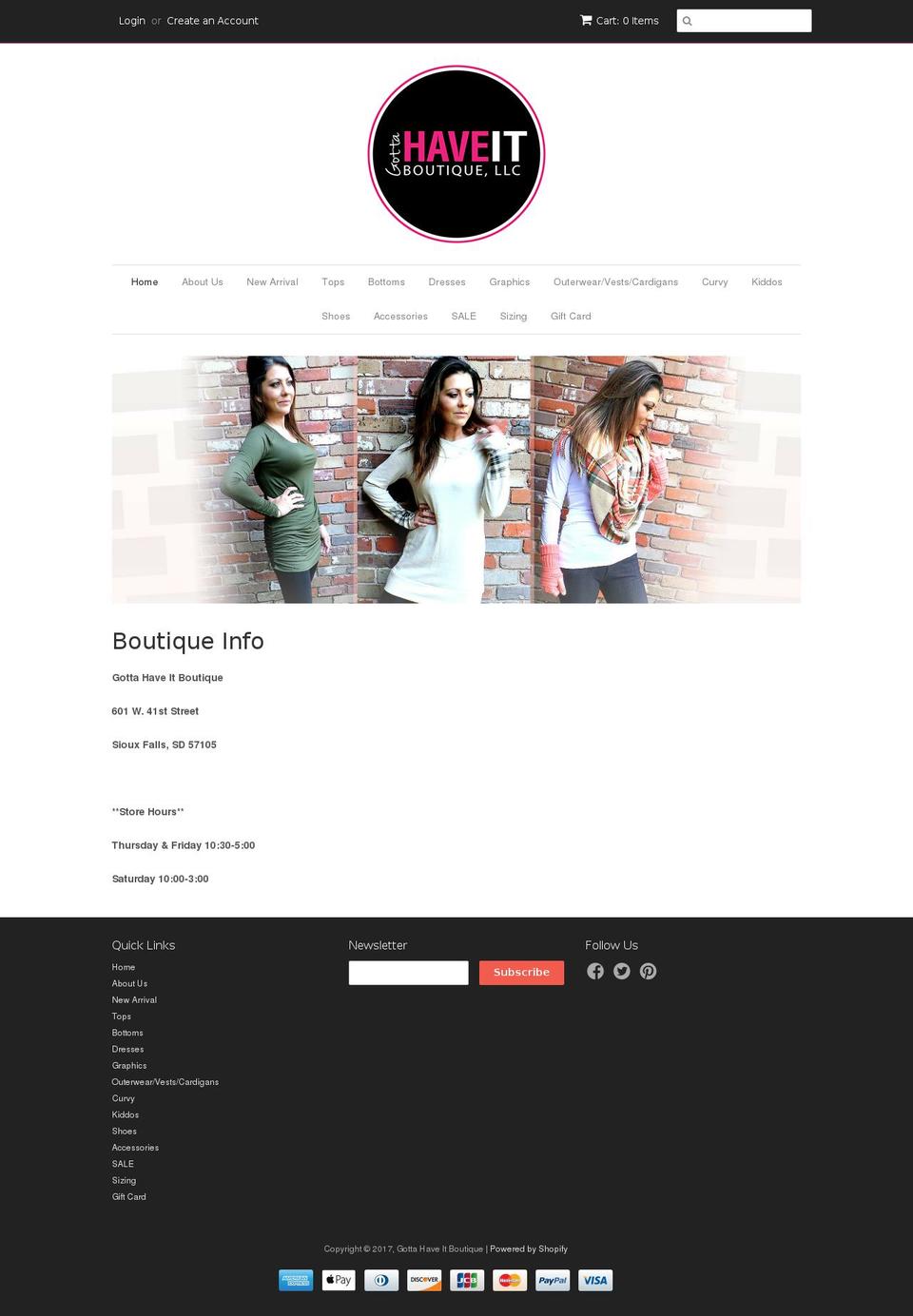 shopgottahaveitboutique.com shopify website screenshot