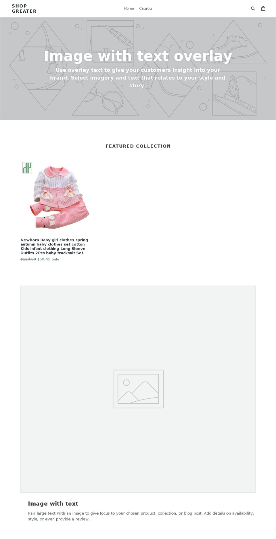 shopgreater.com — Shopify storefront screenshot