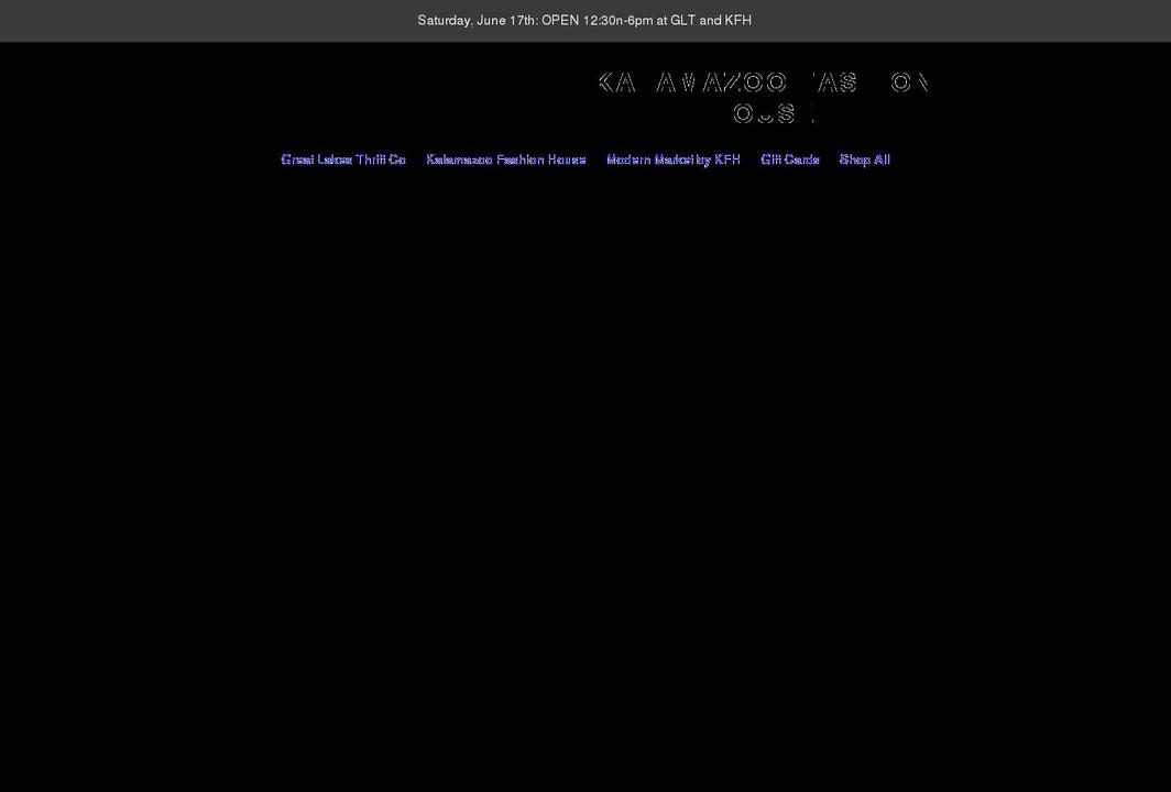 shopgreatlakesthrift.com shopify website screenshot