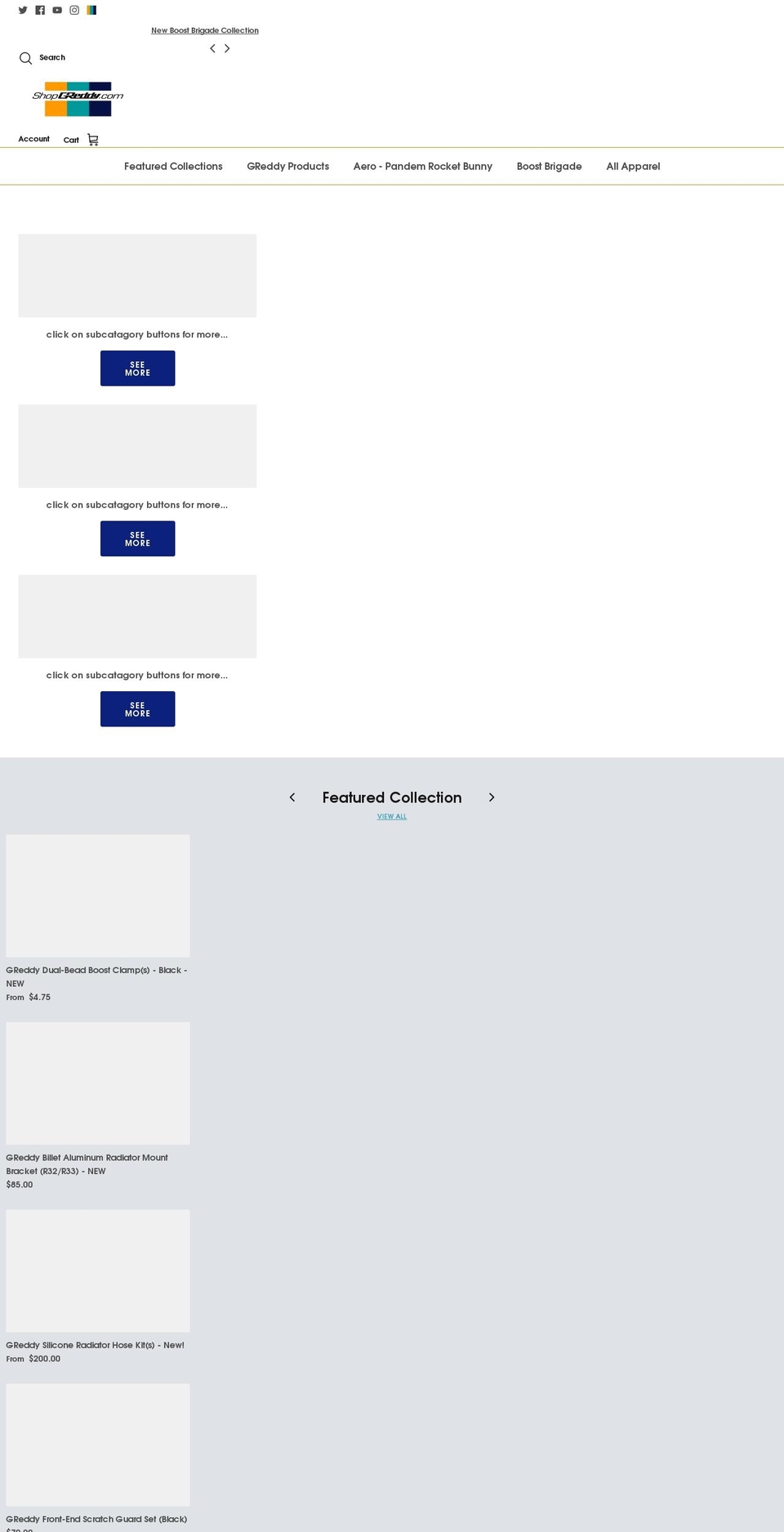 shopgreddy-com.myshopify.com shopify website screenshot
