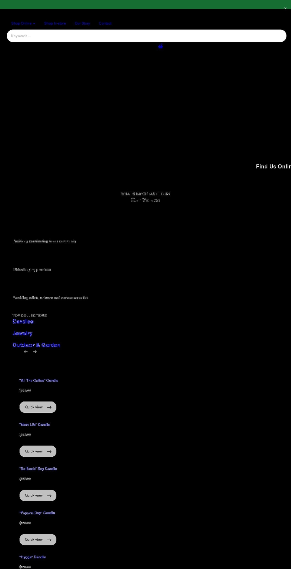 shopgreengecko.com shopify website screenshot