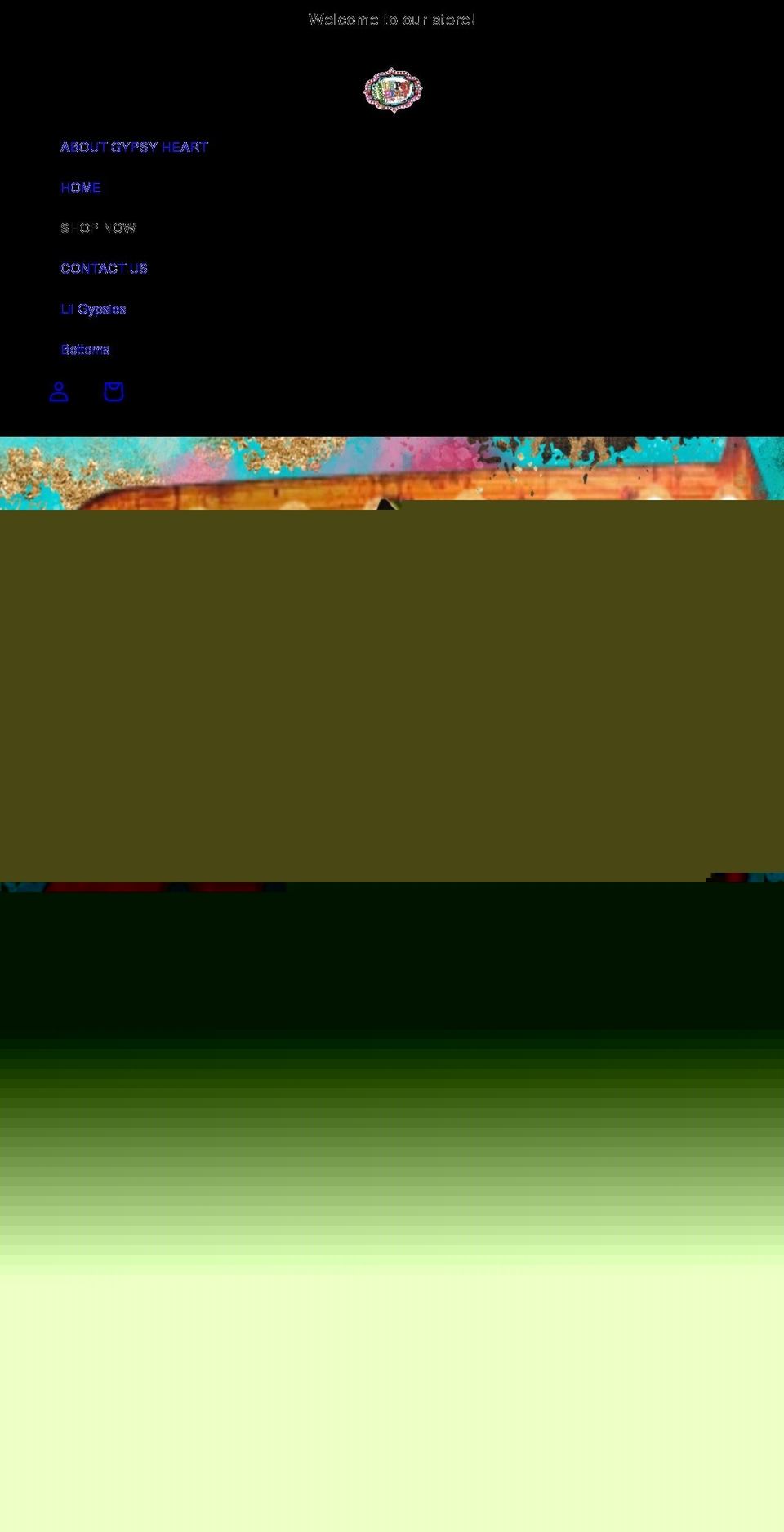 shopgypsyheartboutique.com shopify website screenshot