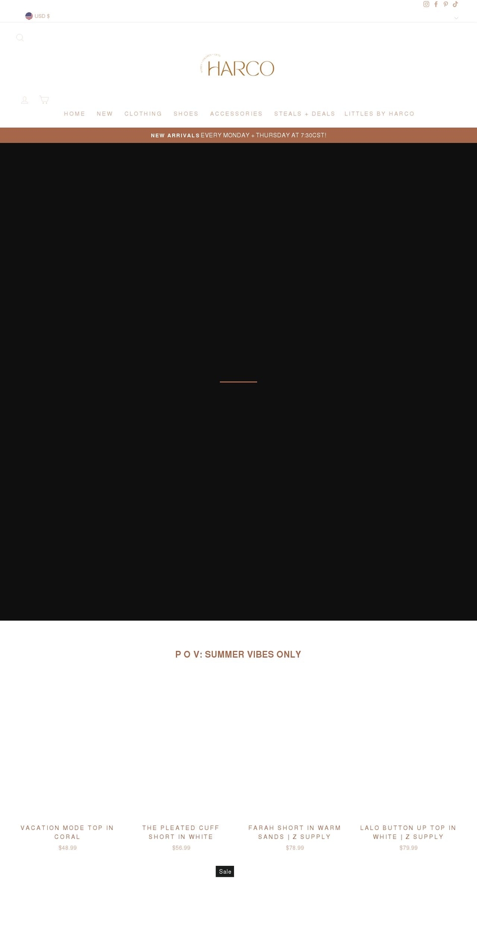 shopharco.com shopify website screenshot