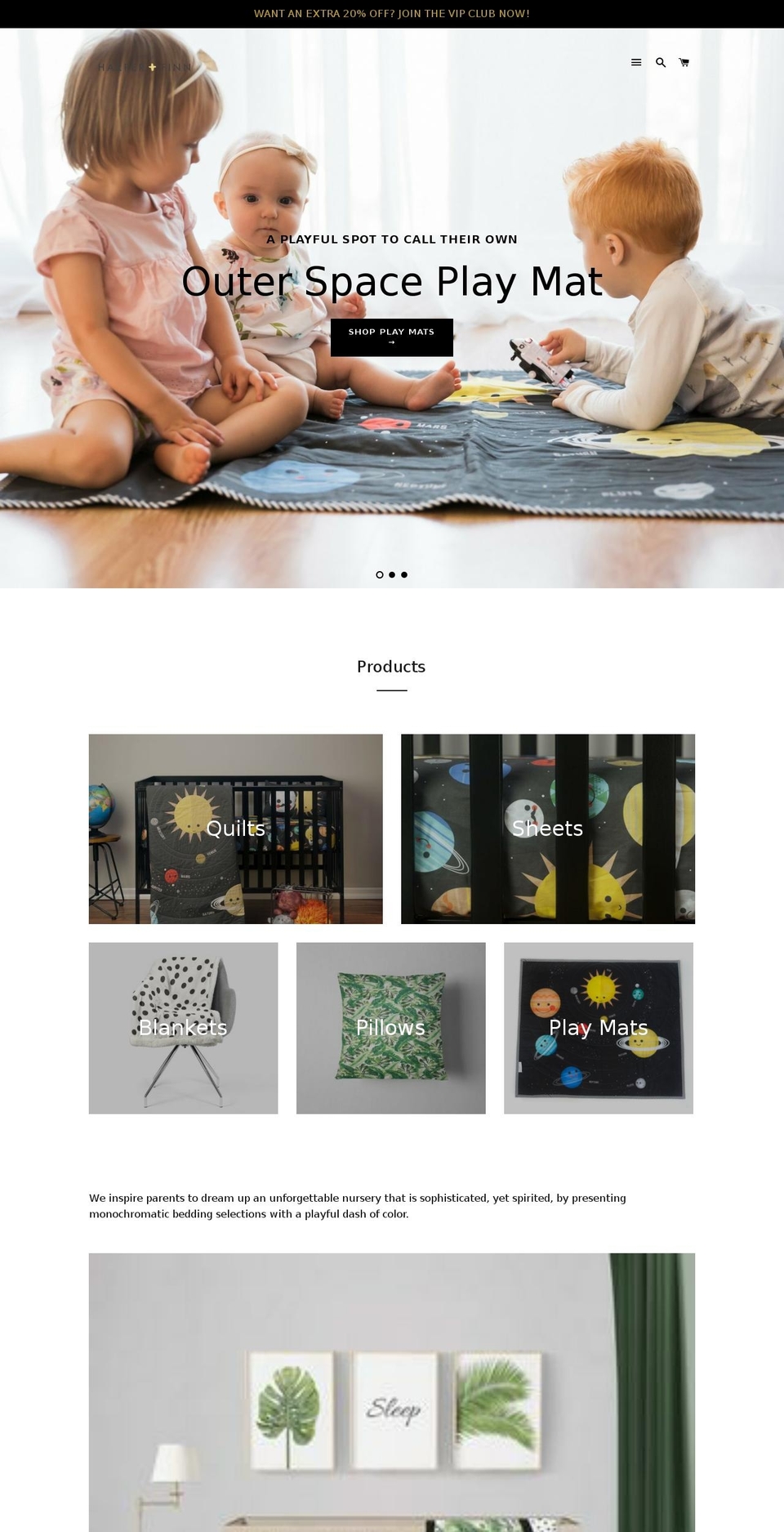 shopharperandfinn.com — Shopify storefront screenshot