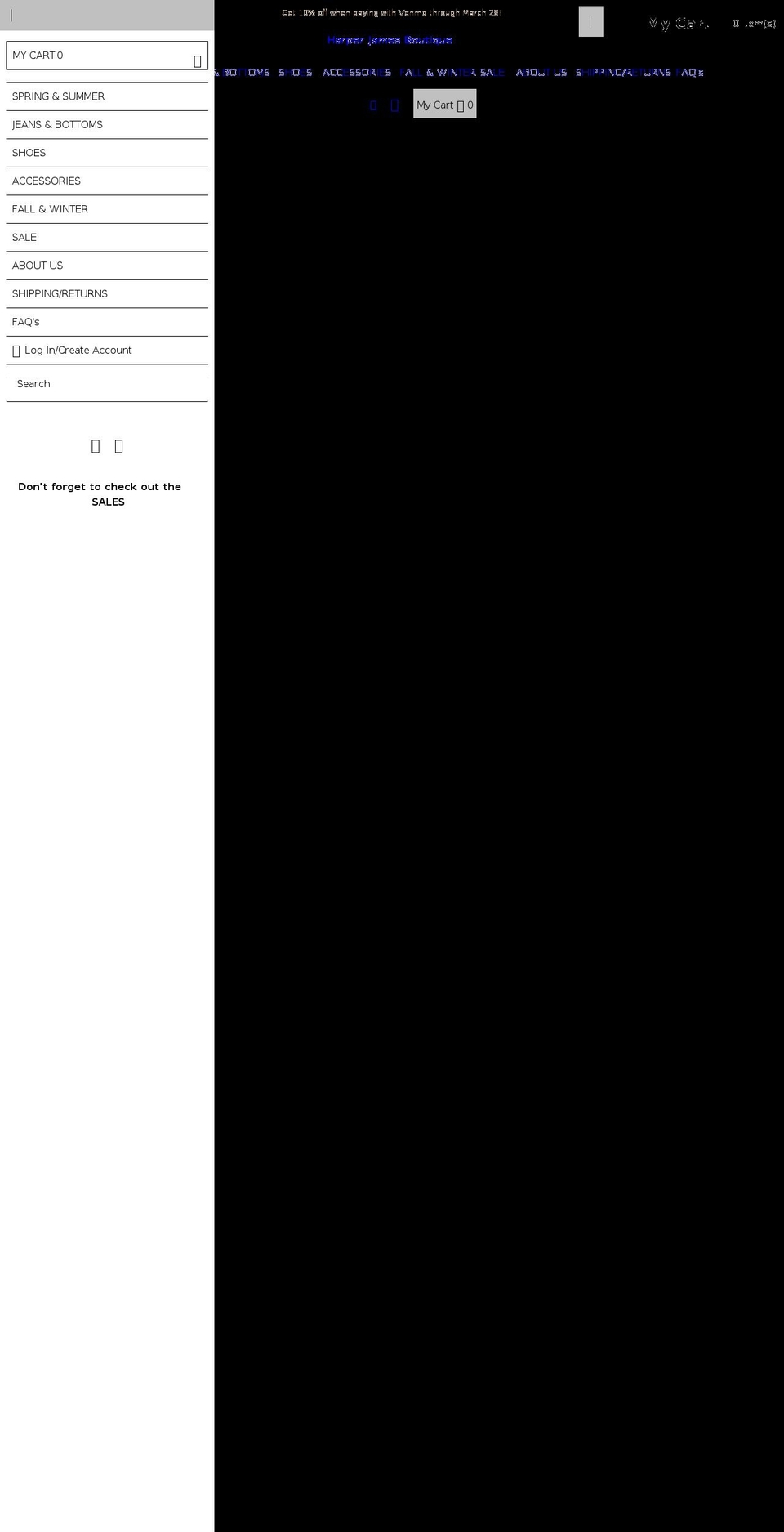 shopharperjames.com shopify website screenshot