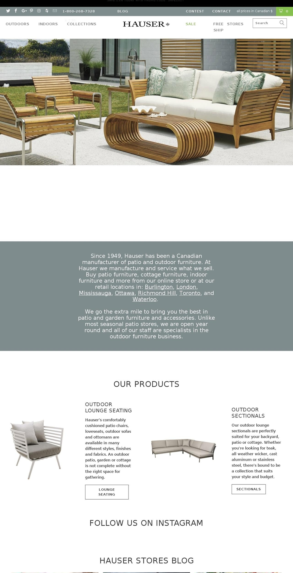 shophauser.com shopify website screenshot