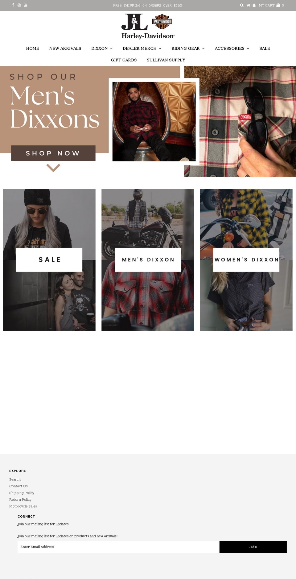 shophdfargo.com — Shopify storefront screenshot