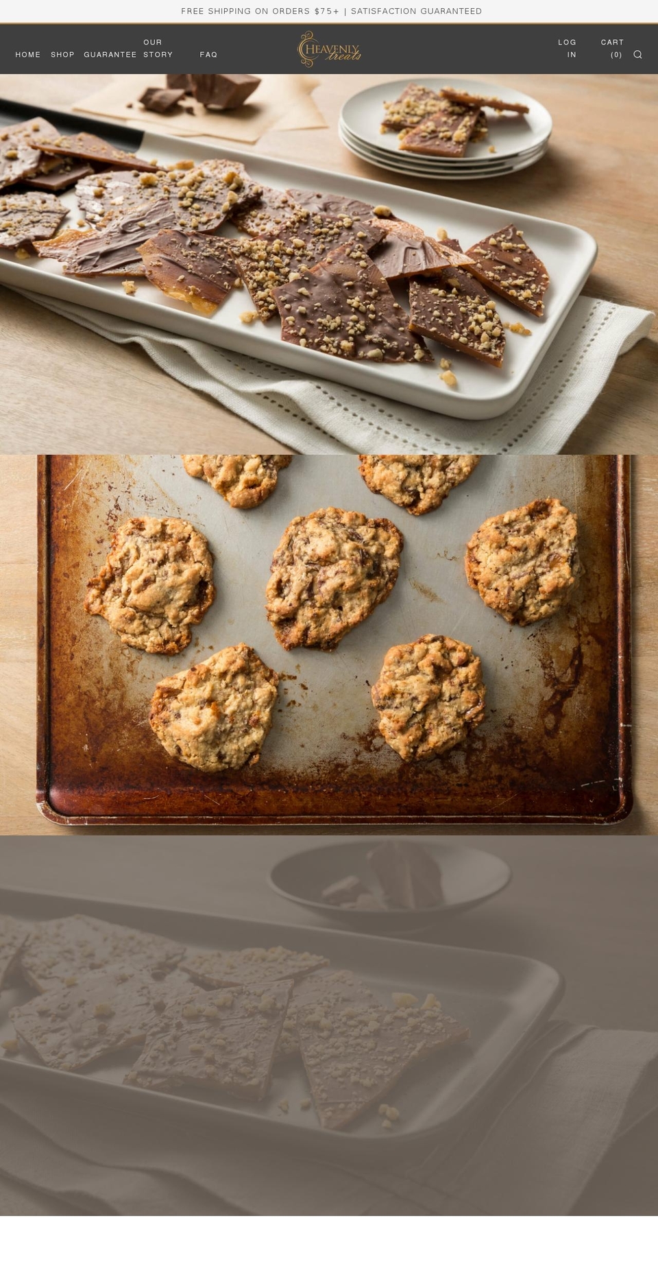 shopheavenlytreats.com — Shopify storefront screenshot