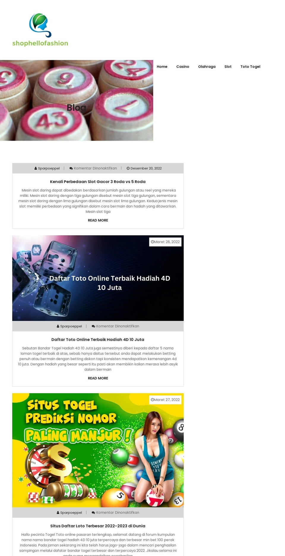 shophellofashion.com — Shopify storefront screenshot