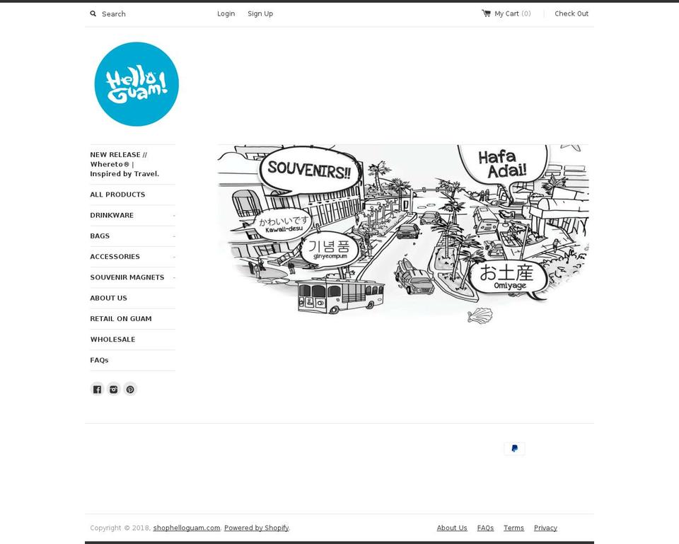 shophelloguam.com — Shopify storefront screenshot